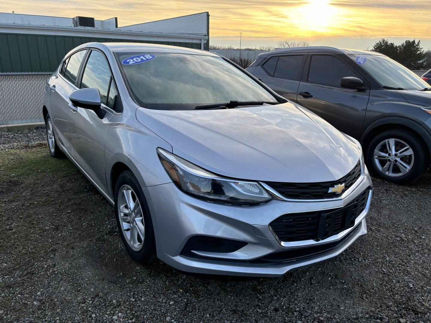 2018 SILVER Chevrolet CRUZE LT (3G1BE6SM4JS) with an Other engine, located at 15 Petro Dr, Warsaw, IN, 46582, (574) 306-0055, 41.273563, -85.857544 - 2018 Chevrolet CRUZE LT - Photo#0