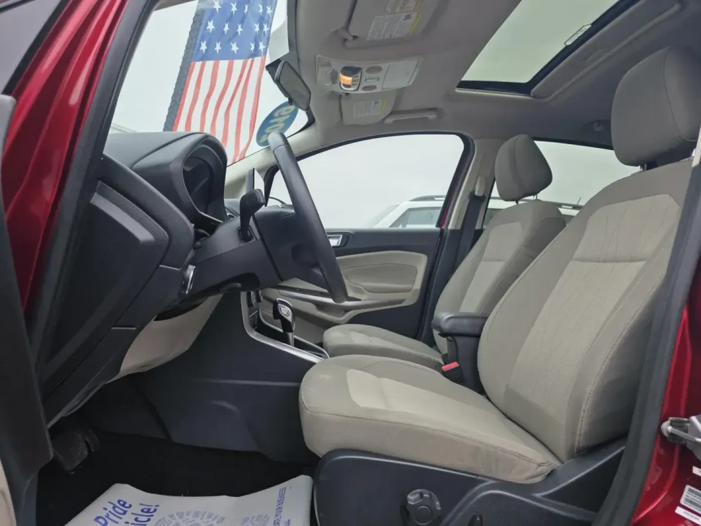 2019 RED Ford ECOSPORT SE (MAJ3S2GEXKC) with an Other engine, located at 15 Petro Dr, Warsaw, IN, 46582, (574) 306-0055, 41.273563, -85.857544 - Are you ready to elevate your daily commute or embark on exciting weekend adventures? Look no further than this stunning 2019 Ford EcoSport SE, available now at Auto Credit in Warsaw, Indiana. With its compact design and versatile capability, this wagon is perfect for budget-conscious buyers and fam - Photo#2