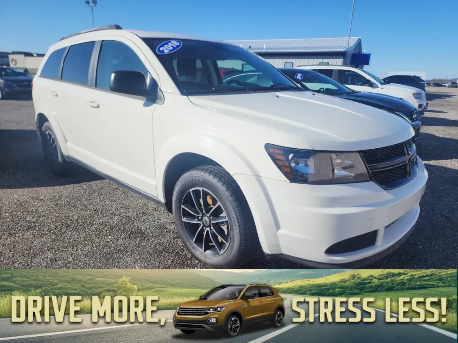 2018 Dodge JOURNEY SE (3C4PDCABXJT) with an Other engine, located at 15 Petro Dr, Warsaw, IN, 46582, (574) 306-0055, 41.273563, -85.857544 - **Unleash Your Adventurous Spirit with the 2018 Dodge Journey SE Perfect for Families and Weekend Getaways!**<br /> <br /> Are you ready to elevate your family outings or weekend getaways? Look no further than the spacious 2018 Dodge Journey SE, a versatile wagon designed for those who crave comfor - Photo#0