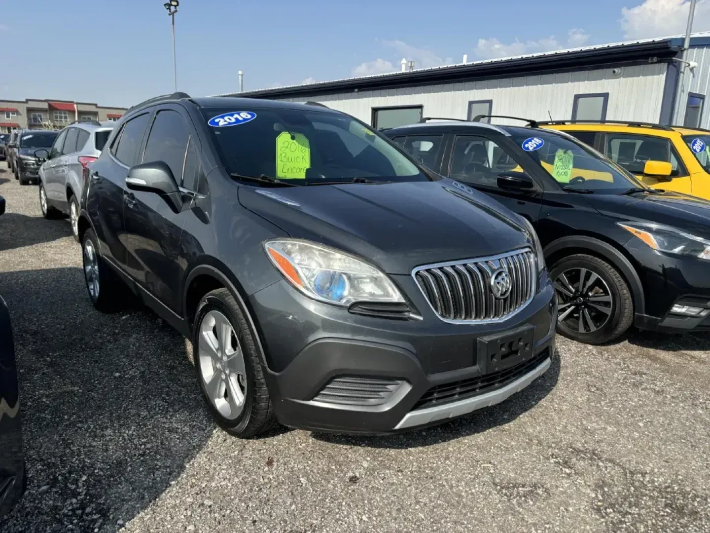2016 GRAY Buick ENCORE BASE (KL4CJASB1GB) with an Other engine, located at 15 Petro Dr, Warsaw, IN, 46582, (574) 306-0055, 41.273563, -85.857544 - 2016 Buick ENCORE BASE - Photo#0