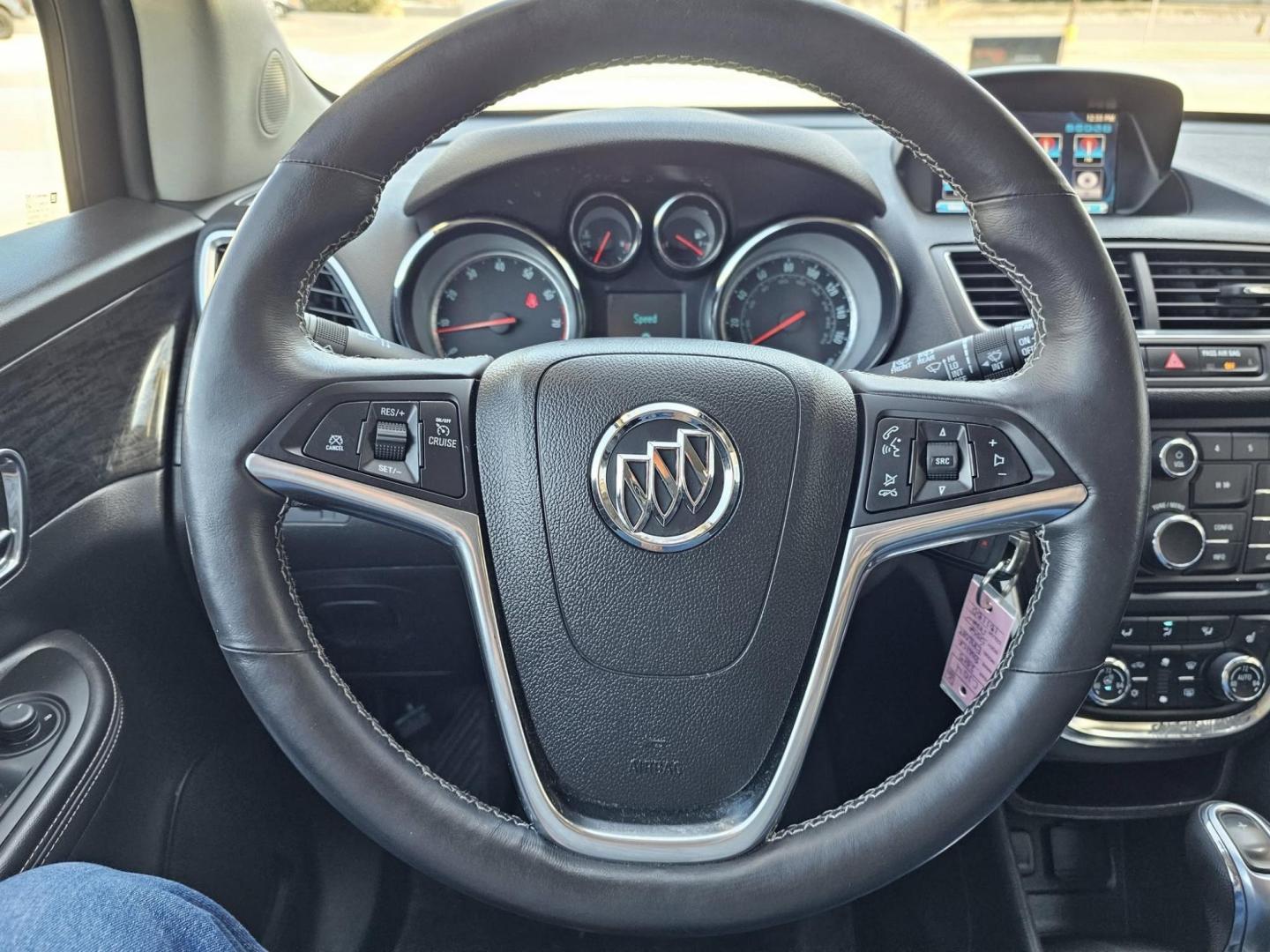 2015 GOLD Buick ENCORE LEATHER (KL4CJGSB8FB) with an Other engine, located at 502 South Main Street, Columbia City, IN, 46725, (260) 244-4645, 41.151382, -85.490578 - Discover the perfect blend of style, comfort, and versatility with the 2015 Buick Encore Leather, an SUV that's great for growing families and ideal for weekend adventures around Columbia City. Whether you're navigating the bustling streets of downtown or venturing into the beautiful Indiana country - Photo#8