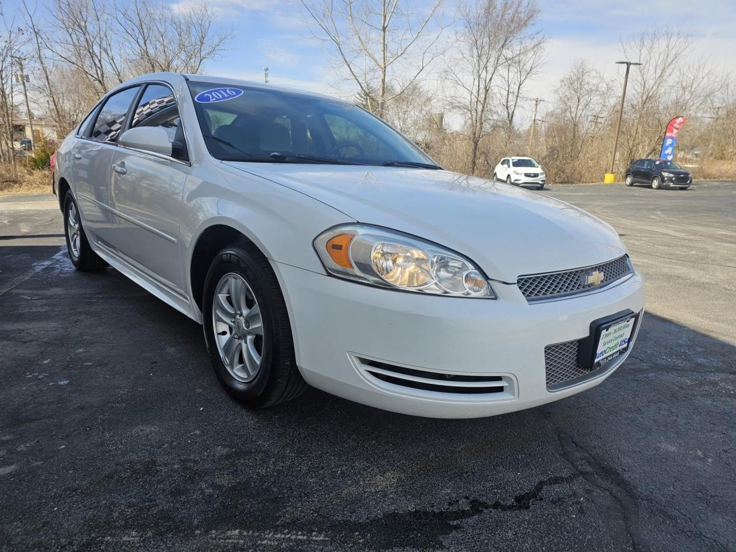 2016 WHITE Chevrolet IMPALA LIMITED LS (2G1WA5E36G1) with an Other engine, located at 502 South Main Street, Columbia City, IN, 46725, (260) 244-4645, 41.151382, -85.490578 - 2016 Chevrolet IMPALA LIMITED LS - Photo#1