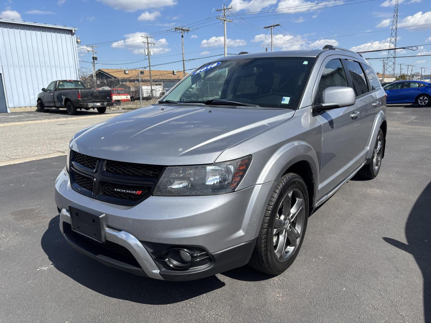 2016 SILVER Dodge JOURNEY CROSSROAD (3C4PDDGG1GT) with an Other engine, located at 100 West Coliseum Boulevard, Fort Wayne, IN, 46805, (260) 471-0567, 41.119961, -85.140312 - 2016 Dodge JOURNEY CROSSROAD - Photo#1