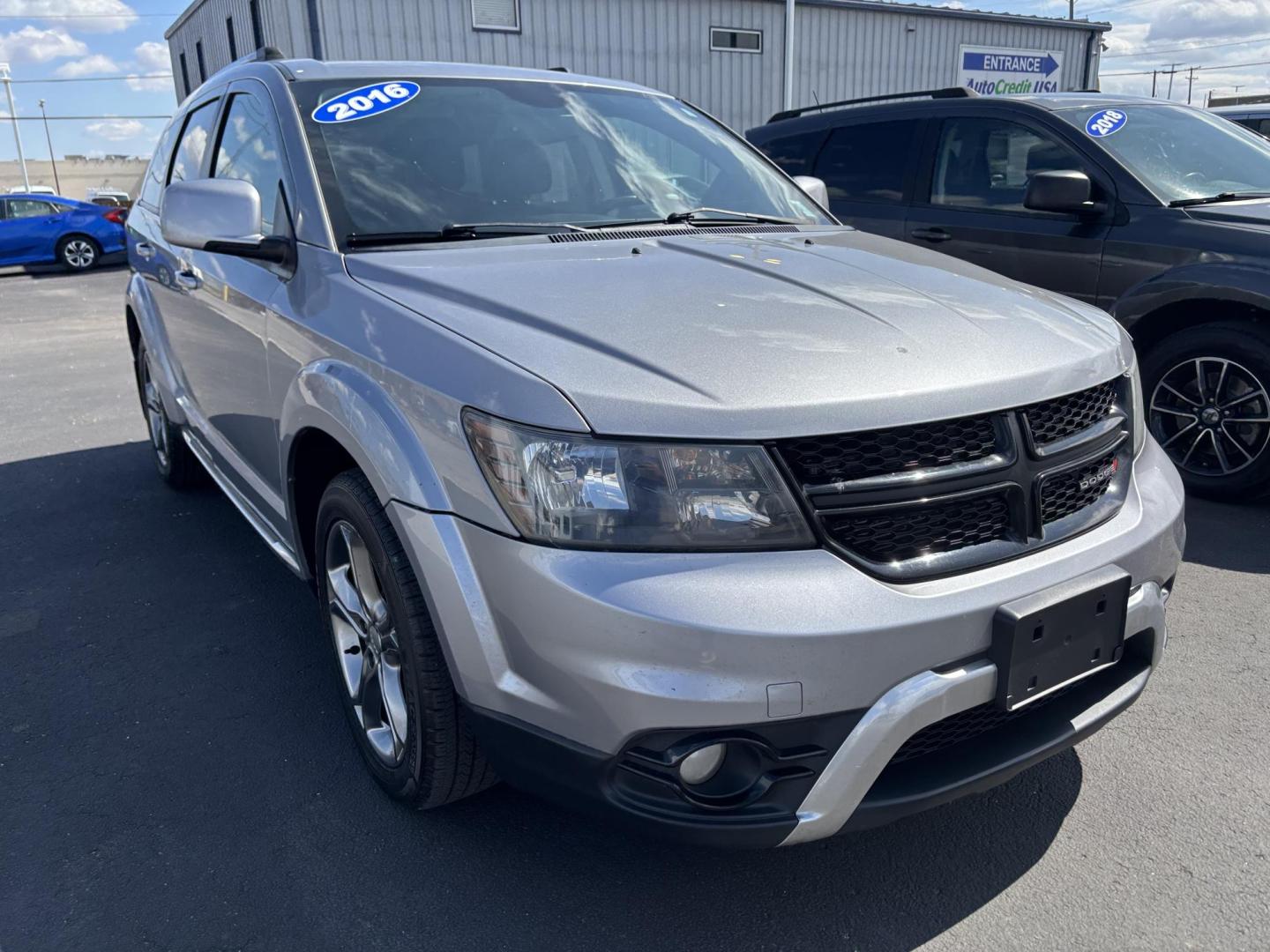 2016 SILVER Dodge JOURNEY CROSSROAD (3C4PDDGG1GT) with an Other engine, located at 100 West Coliseum Boulevard, Fort Wayne, IN, 46805, (260) 471-0567, 41.119961, -85.140312 - 2016 Dodge JOURNEY CROSSROAD - Photo#0
