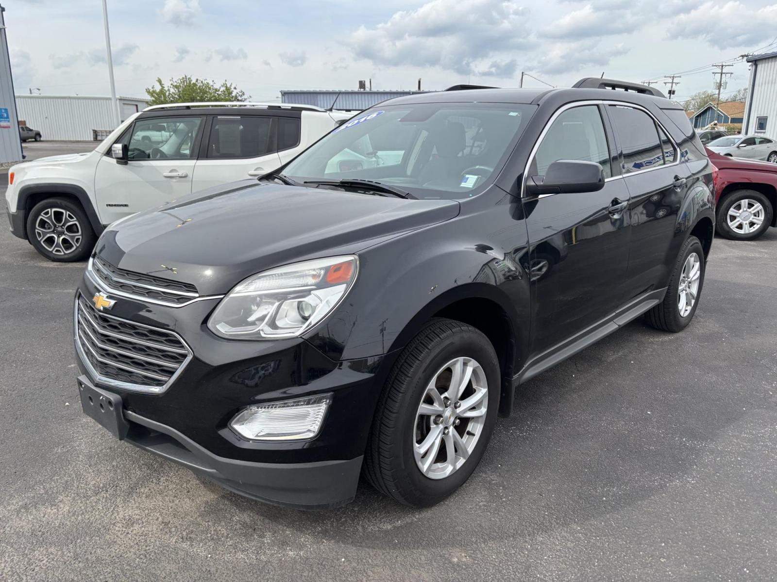 2016 BLACK Chevrolet EQUINOX LT (2GNALCEK6G1) with an Other engine, located at 100 West Coliseum Boulevard, Fort Wayne, IN, 46805, (260) 471-0567, 41.119961, -85.140312 - 2016 Chevrolet EQUINOX LT - Photo#1