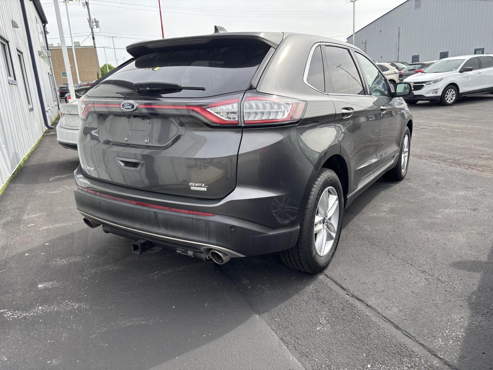 2018 GRAY Ford EDGE SEL (2FMPK3J95JB) with an Other engine, located at 100 West Coliseum Boulevard, Fort Wayne, IN, 46805, (260) 471-0567, 41.119961, -85.140312 - 2018 Ford EDGE SEL - Photo#2