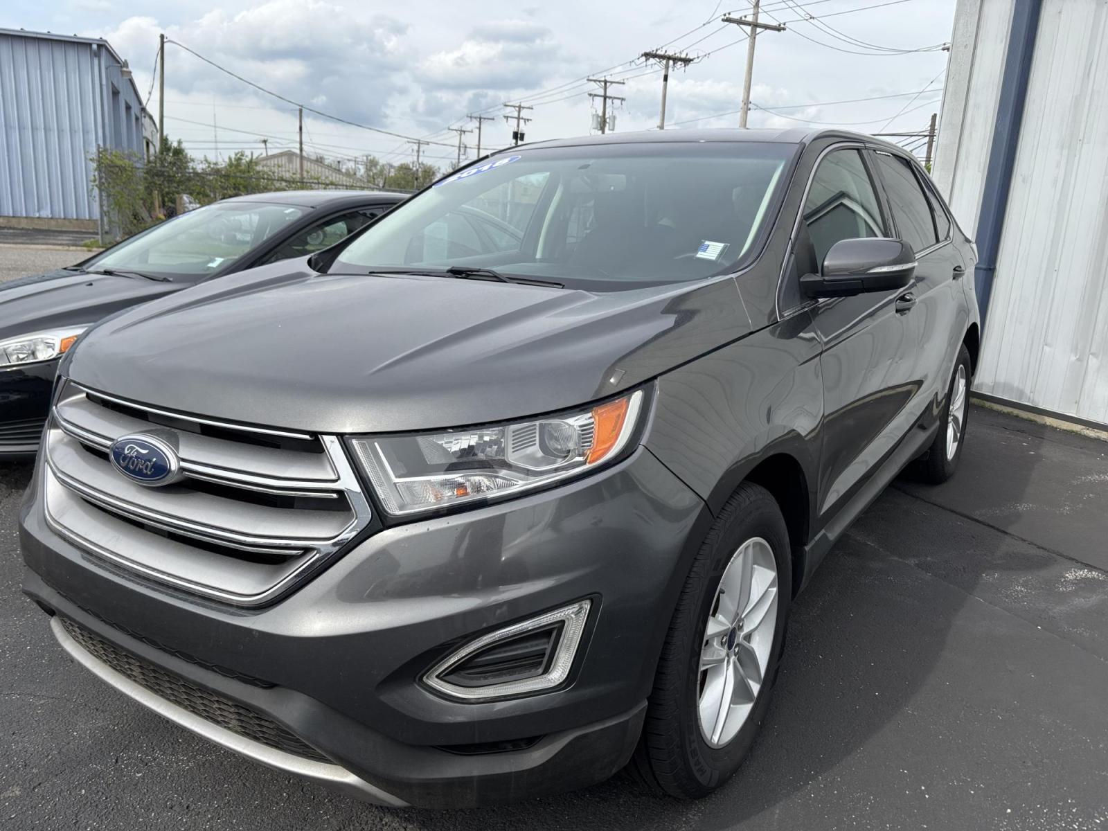 2018 GRAY Ford EDGE SEL (2FMPK3J95JB) with an Other engine, located at 100 West Coliseum Boulevard, Fort Wayne, IN, 46805, (260) 471-0567, 41.119961, -85.140312 - 2018 Ford EDGE SEL - Photo#1