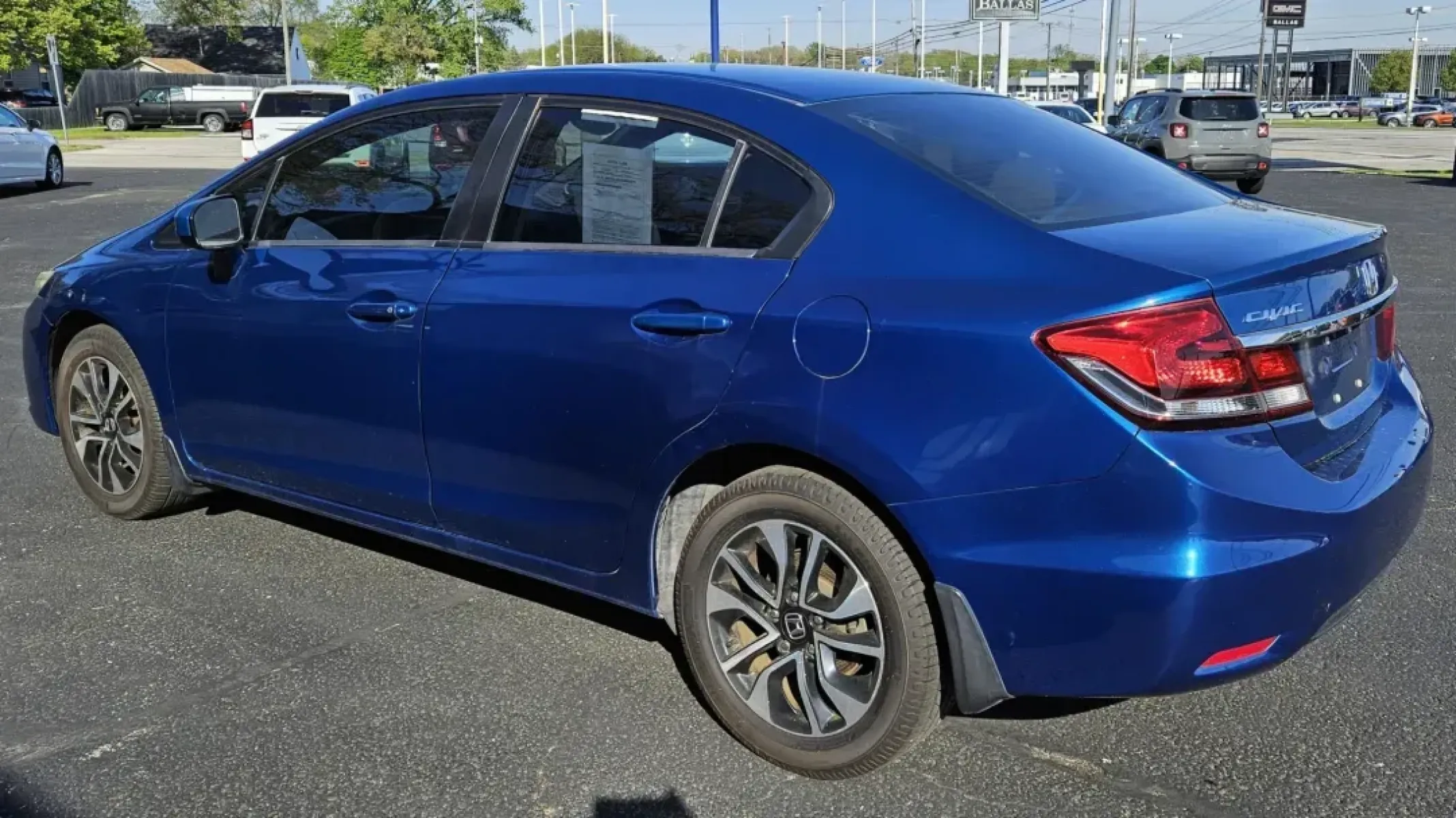 2015 Honda CIVIC EX (2HGFB2F89FH) with an Other engine, located at 5744 Central Avenue, Toledo, OH, 43615, (419) 724-0130, 41.676781, -83.682137 - 2015 Honda CIVIC EX - Photo#2