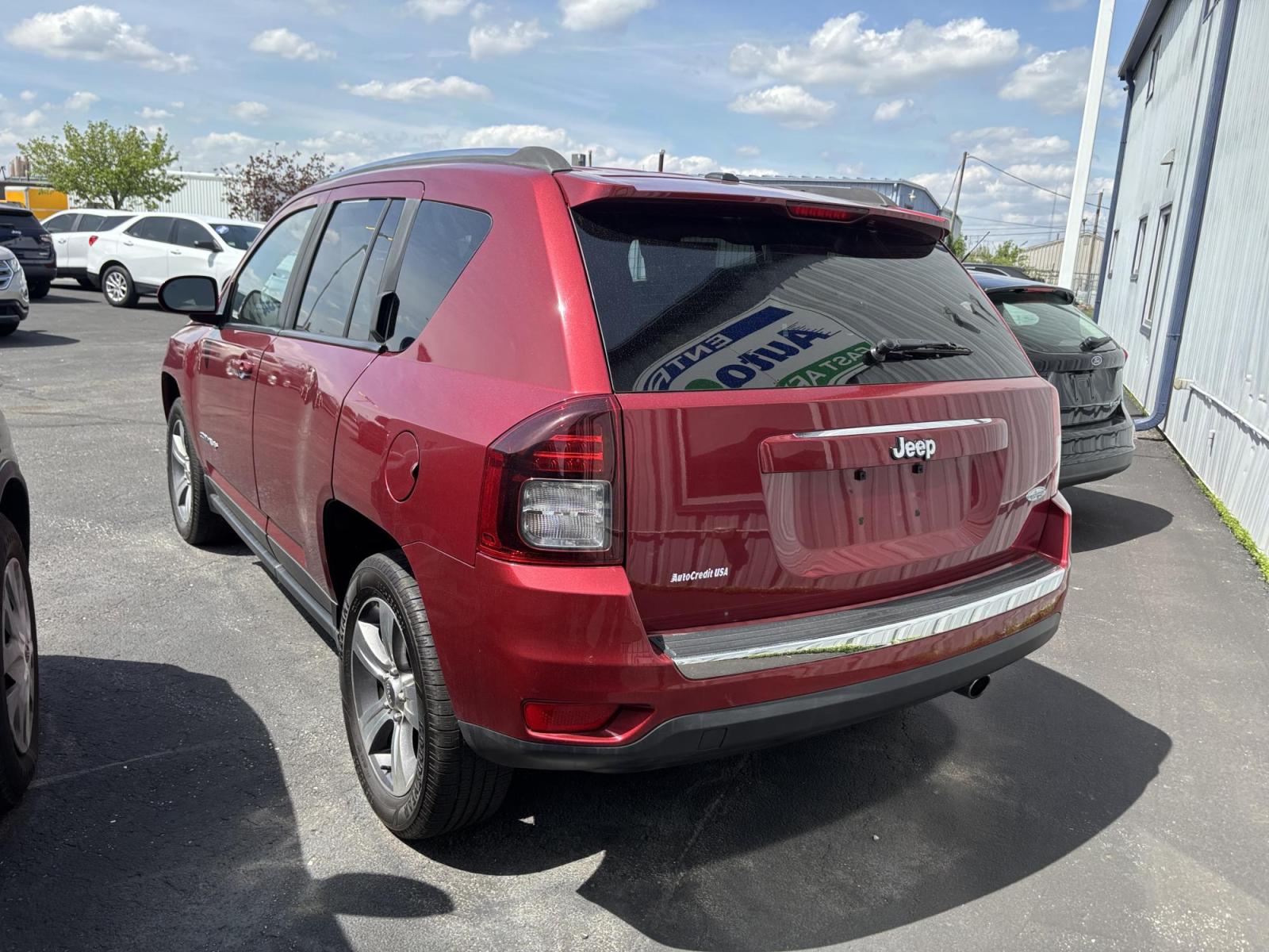 2016 RED Jeep COMPASS LATITUDE (1C4NJCEA0GD) with an Other engine, located at 100 West Coliseum Boulevard, Fort Wayne, IN, 46805, (260) 471-0567, 41.119961, -85.140312 - 2016 Jeep COMPASS LATITUDE - Photo#2