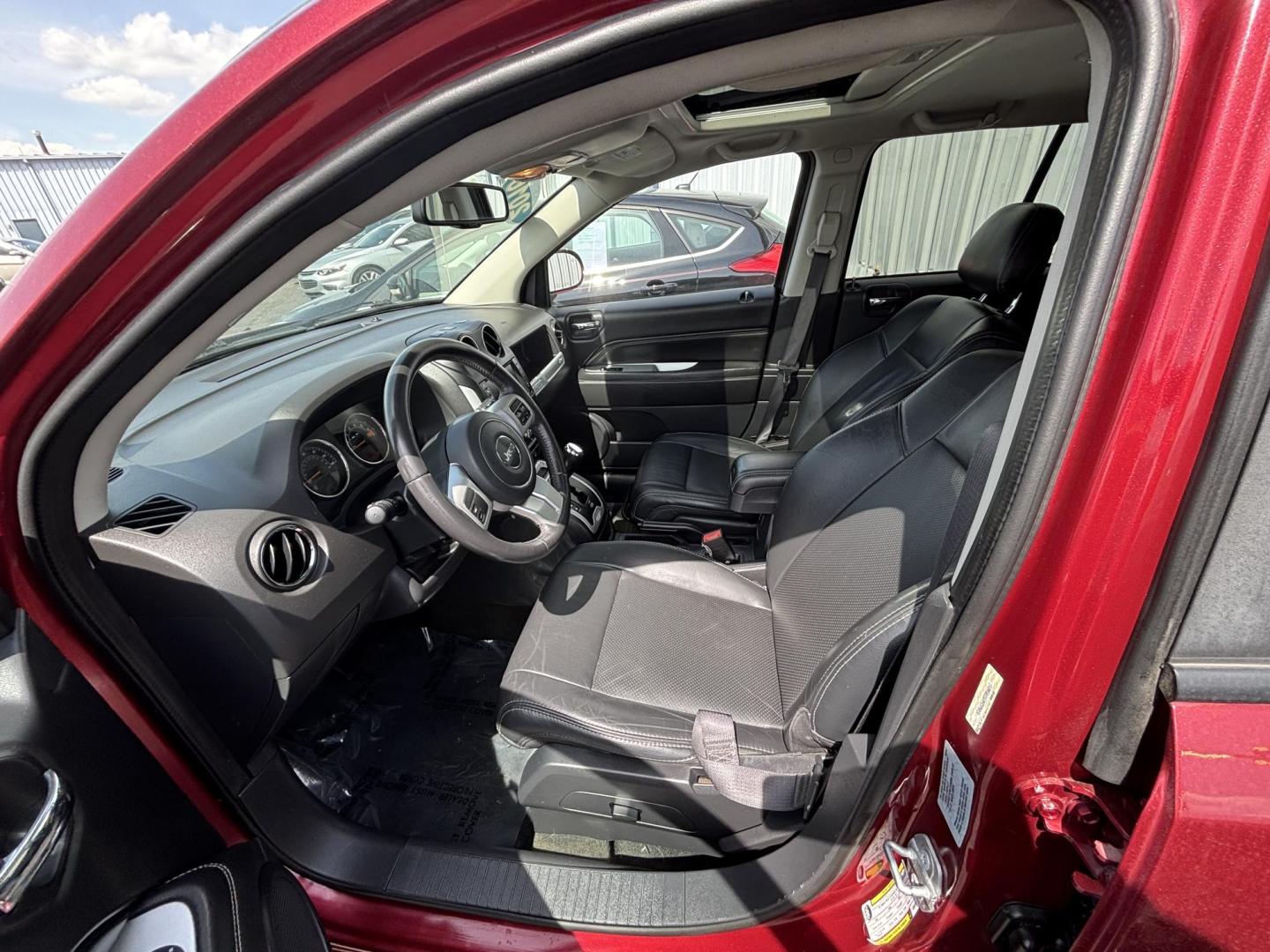 2016 RED Jeep COMPASS LATITUDE (1C4NJCEA0GD) with an Other engine, located at 100 West Coliseum Boulevard, Fort Wayne, IN, 46805, (260) 471-0567, 41.119961, -85.140312 - 2016 Jeep COMPASS LATITUDE - Photo#4
