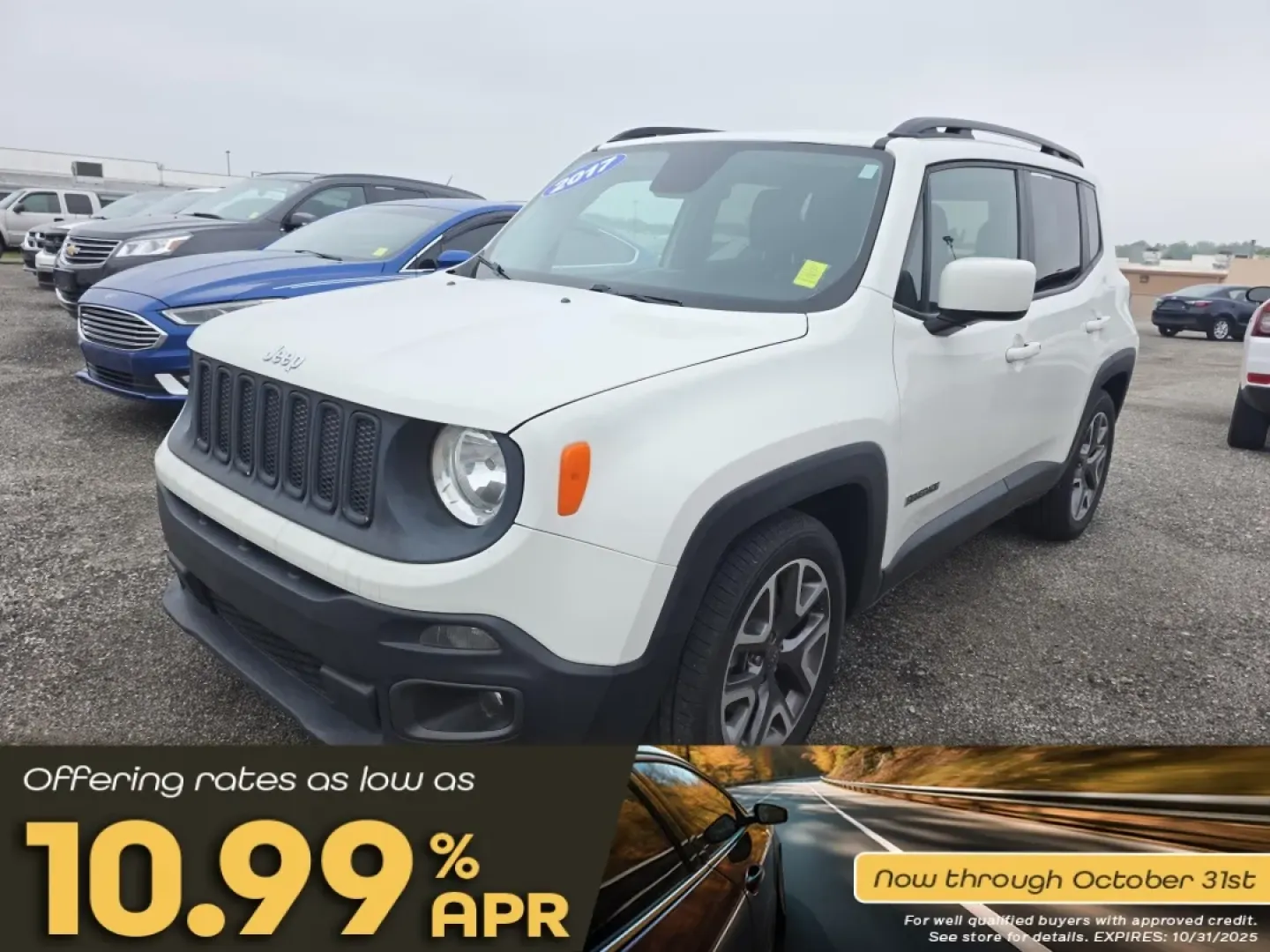 2017 Jeep Renegade (ZACCJABB9HP) with an Other engine, located at 15 Petro Dr, Warsaw, IN, 46582, (574) 306-0055, 41.273563, -85.857544 - Are you ready to elevate your adventures with a vehicle that seamlessly balances style and practicality? The 2017 Jeep Renegade Latitude is here to transform your driving experience, whether you're navigating the city streets of Warsaw or escaping to the great outdoors for a weekend getaway. This ve - Photo#0