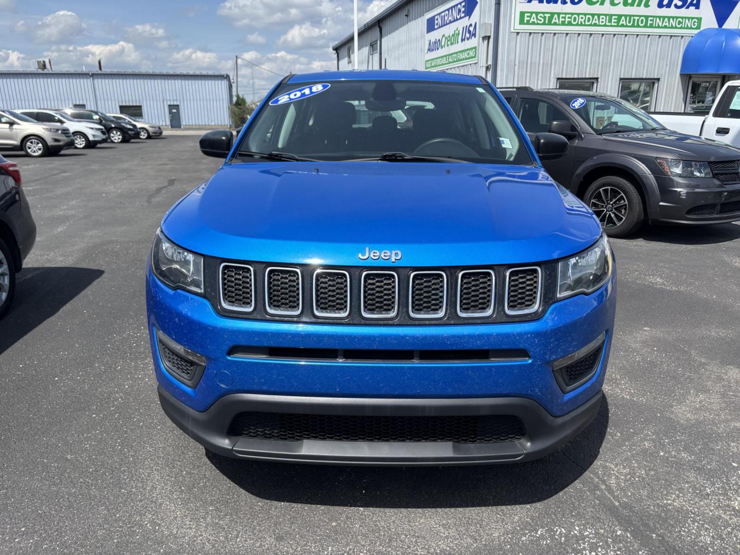 2018 Jeep Compass (3C4NJCAB8JT) with an Other engine, located at 100 West Coliseum Boulevard, Fort Wayne, IN, 46805, (260) 471-0567, 41.119961, -85.140312 - Discover your next adventure with the 2018 Jeep Compass Sport, a perfect blend of style, comfort, and versatility, ideal for weekend getaways or everyday commutes. At Auto Credit in Fort Wayne, Indiana, we understand the importance of having a reliable vehicle that fits your lifestyle. Whether you'r - Photo#1