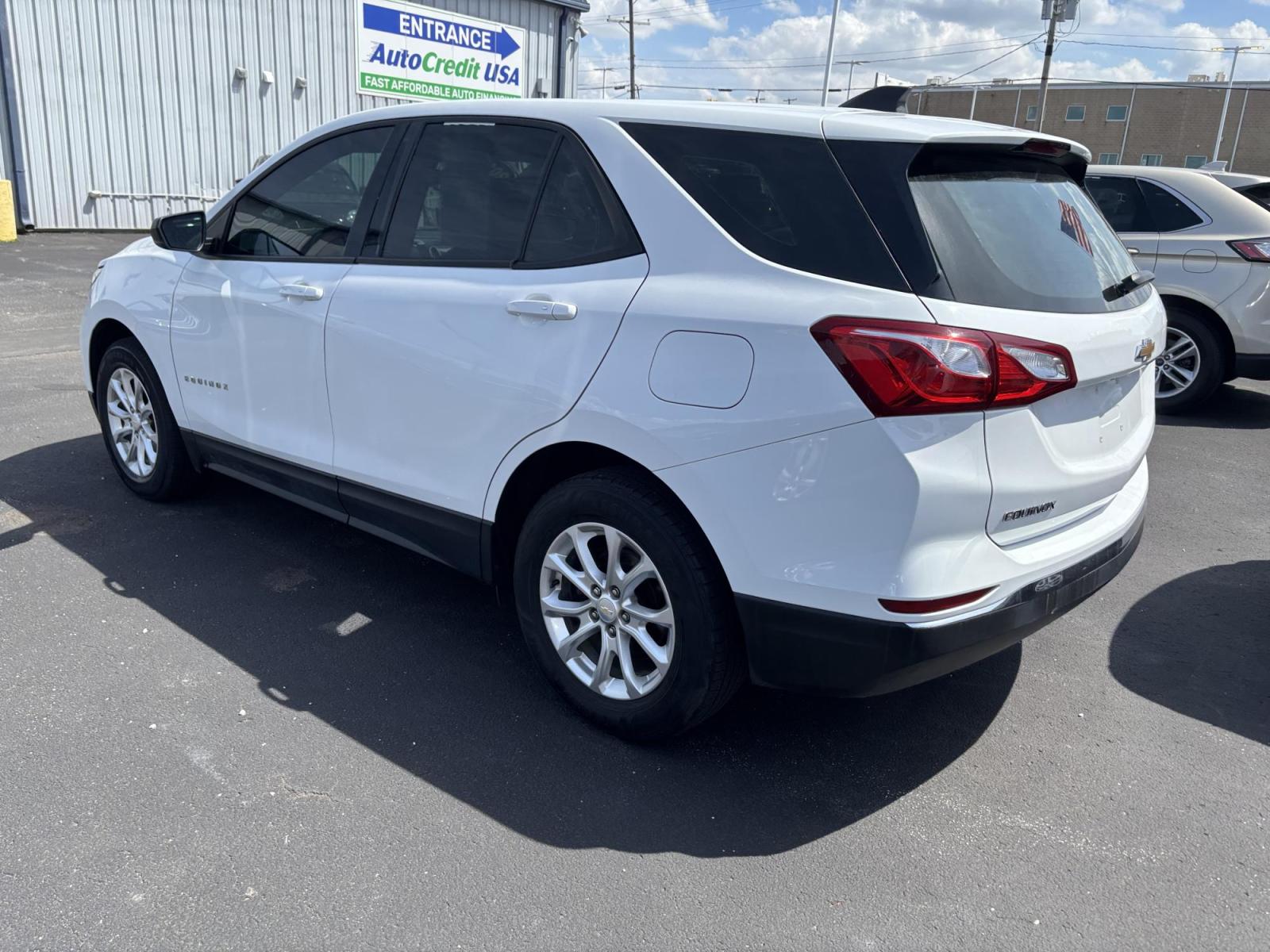 2018 WHITE Chevrolet EQUINOX LS (2GNAXHEV0J6) with an Other engine, located at 100 West Coliseum Boulevard, Fort Wayne, IN, 46805, (260) 471-0567, 41.119961, -85.140312 - 2018 Chevrolet EQUINOX LS - Photo#3