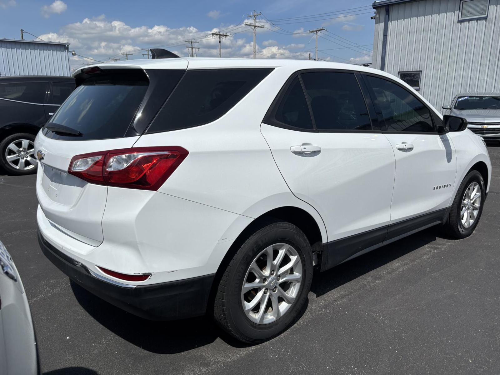 2018 WHITE Chevrolet EQUINOX LS (2GNAXHEV0J6) with an Other engine, located at 100 West Coliseum Boulevard, Fort Wayne, IN, 46805, (260) 471-0567, 41.119961, -85.140312 - 2018 Chevrolet EQUINOX LS - Photo#2