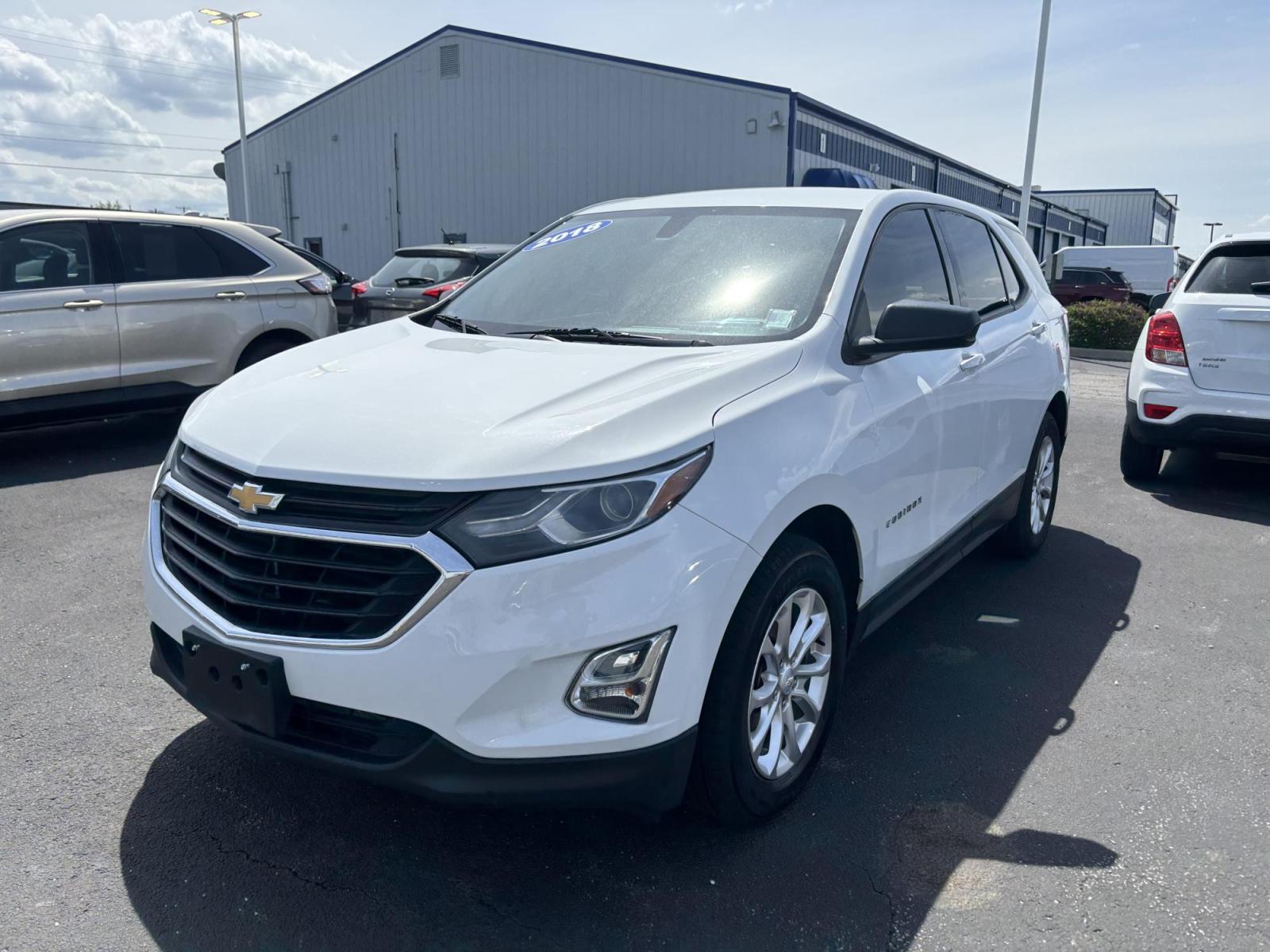 2018 WHITE Chevrolet EQUINOX LS (2GNAXHEV0J6) with an Other engine, located at 100 West Coliseum Boulevard, Fort Wayne, IN, 46805, (260) 471-0567, 41.119961, -85.140312 - 2018 Chevrolet EQUINOX LS - Photo#1