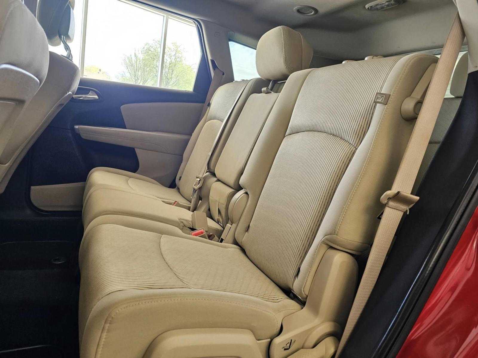 2017 RED /TAN Dodge Journey SXT (3C4PDCBG0HT) with an 3.6L V6 DOHC 24V engine, 4A transmission, located at 502 South Main Street, Columbia City, IN, 46725, (260) 244-4645, 41.151382, -85.490578 - Photo#5