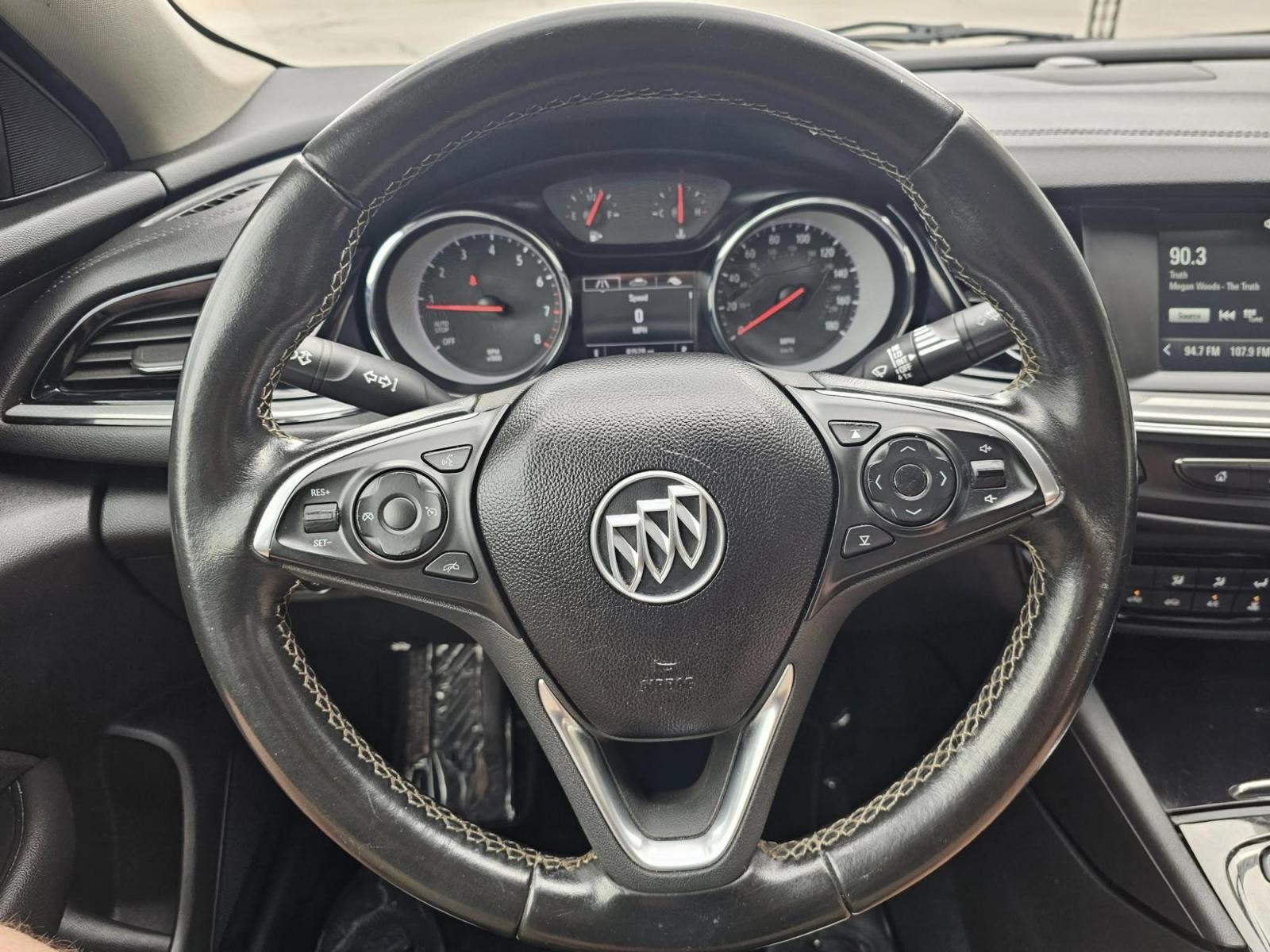 2018 BLUE /BLACK Buick Regal Preferred (W04GL6SXXJ1) with an 2.0L L4 DOHC 16V engine, 9A transmission, located at 502 South Main Street, Columbia City, IN, 46725, (260) 244-4645, 41.151382, -85.490578 - Photo#6