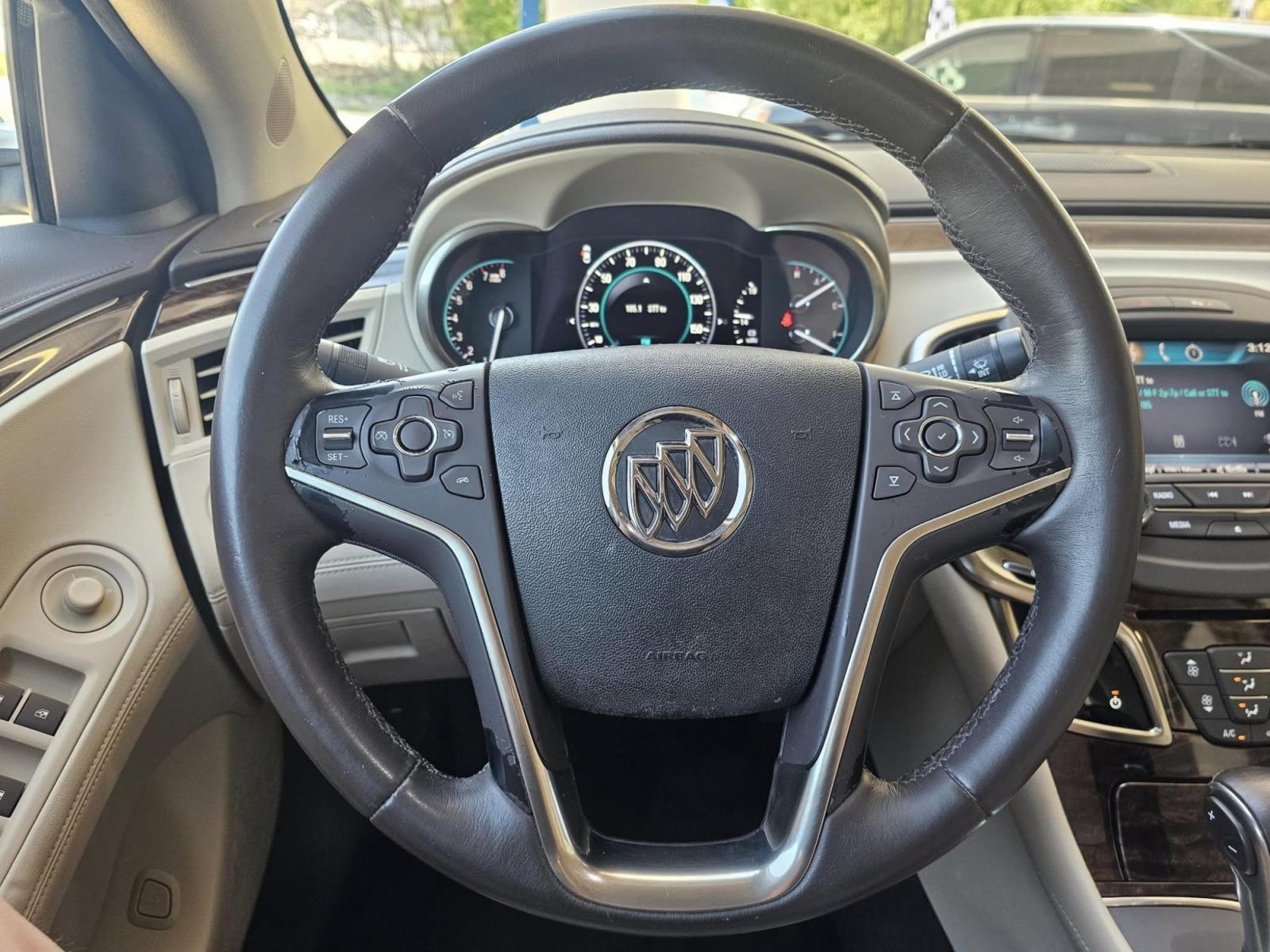 2015 GOLD /GOLD Buick LaCrosse Leather Package (1G4GB5G3XFF) with an 3.6L V6 DOHC 24V FFV engine, 6-Speed Automatic transmission, located at 502 South Main Street, Columbia City, IN, 46725, (260) 244-4645, 41.151382, -85.490578 - Photo#7