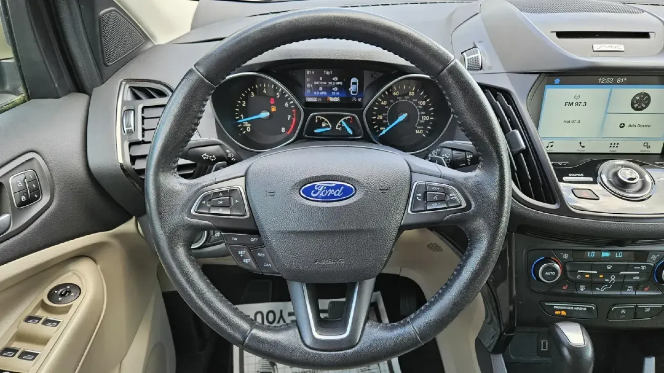 2017 Ford ESCAPE TITANIUM (1FMCU0J95HU) with an Other engine, located at 5744 Central Avenue, Toledo, OH, 43615, (419) 724-0130, 41.676781, -83.682137 - 2017 Ford ESCAPE TITANIUM - Photo#7