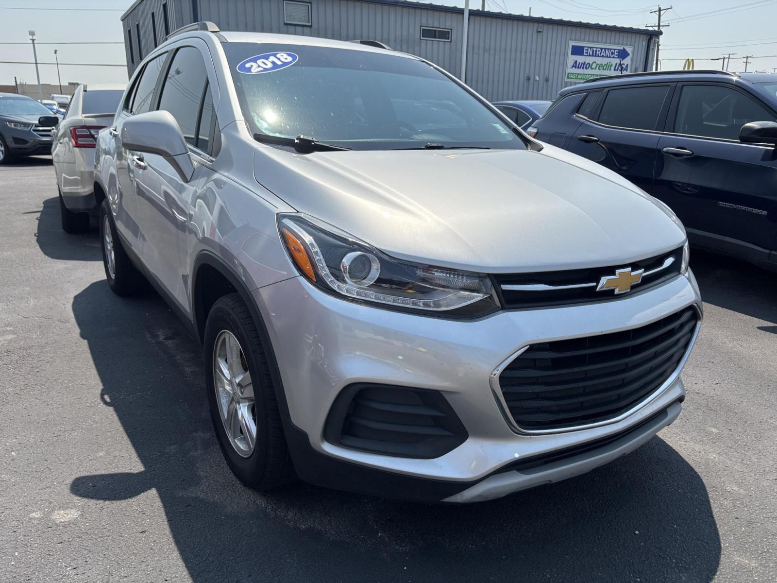 2018 Chevrolet TRAX 1LT (KL7CJPSB9JB) with an Other engine, located at 100 West Coliseum Boulevard, Fort Wayne, IN, 46805, (260) 471-0567, 41.119961, -85.140312 - Discover the perfect blend of style, comfort, and versatility with the 2018 Chevrolet Trax 1LT, available at Auto Credit in Fort Wayne, Indiana. This compact SUV is not just a vehicle; it's a lifestyle choice for those who seek adventure in the city or on the open road. Whether you're navigating the - Photo#0