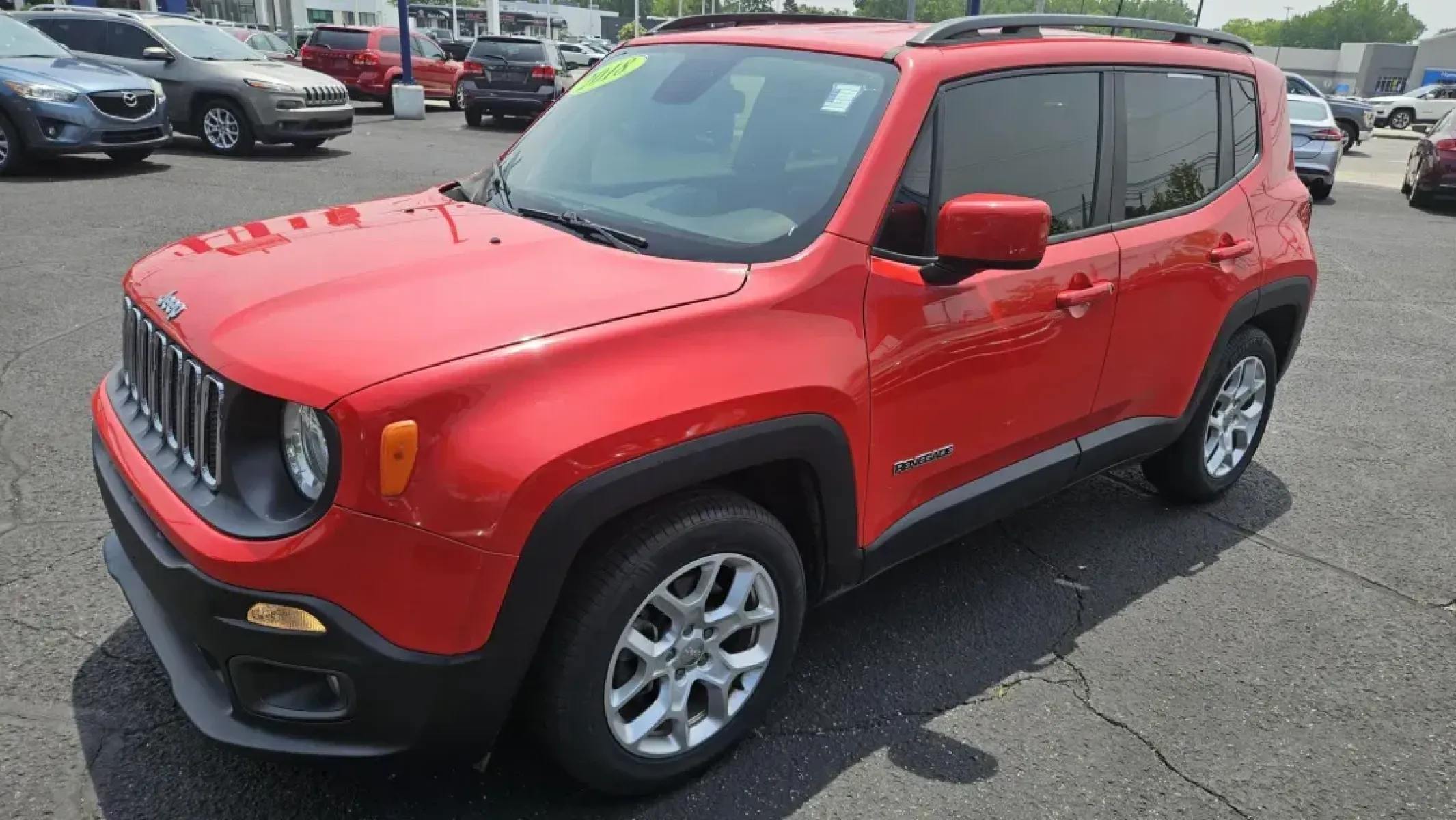 2018 Jeep RENEGADE LATITUDE (ZACCJABB9JP) with an Other engine, located at 5744 Central Avenue, Toledo, OH, 43615, (419) 724-0130, 41.676781, -83.682137 - **Unleash Your Adventurous Spirit with a 2018 Jeep Renegade Latitude! Perfect for Weekend Explorations!**<br /> <br /> Are you ready to elevate your weekend adventures and weekday commutes? Look no further than the striking 2018 Jeep Renegade Latitude, available now at Auto Credit in Toledo, OH! Thi - Photo#1