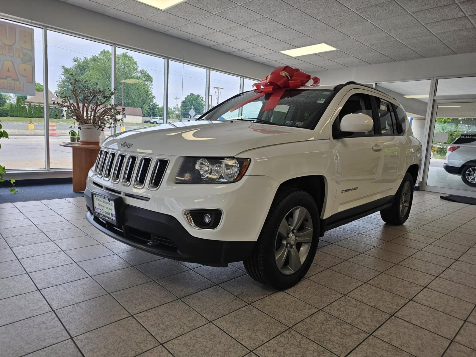 2016 WHITE Jeep COMPASS LATITUDE (1C4NJDEB9GD) with an Other engine, located at 502 South Main Street, Columbia City, IN, 46725, (260) 244-4645, 41.151382, -85.490578 - 2016 Jeep COMPASS LATITUDE - Photo#0