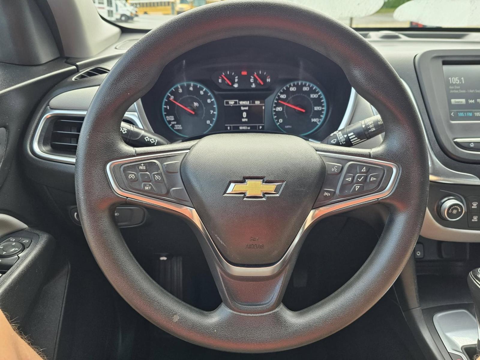 2018 /BLACK Chevrolet Equinox LT 2WD (3GNAXJEV3JS) with an 1.5L L4 DIR DOHC 16V TURBO engine, 6A transmission, located at 502 South Main Street, Columbia City, IN, 46725, (260) 244-4645, 41.151382, -85.490578 - Photo#8