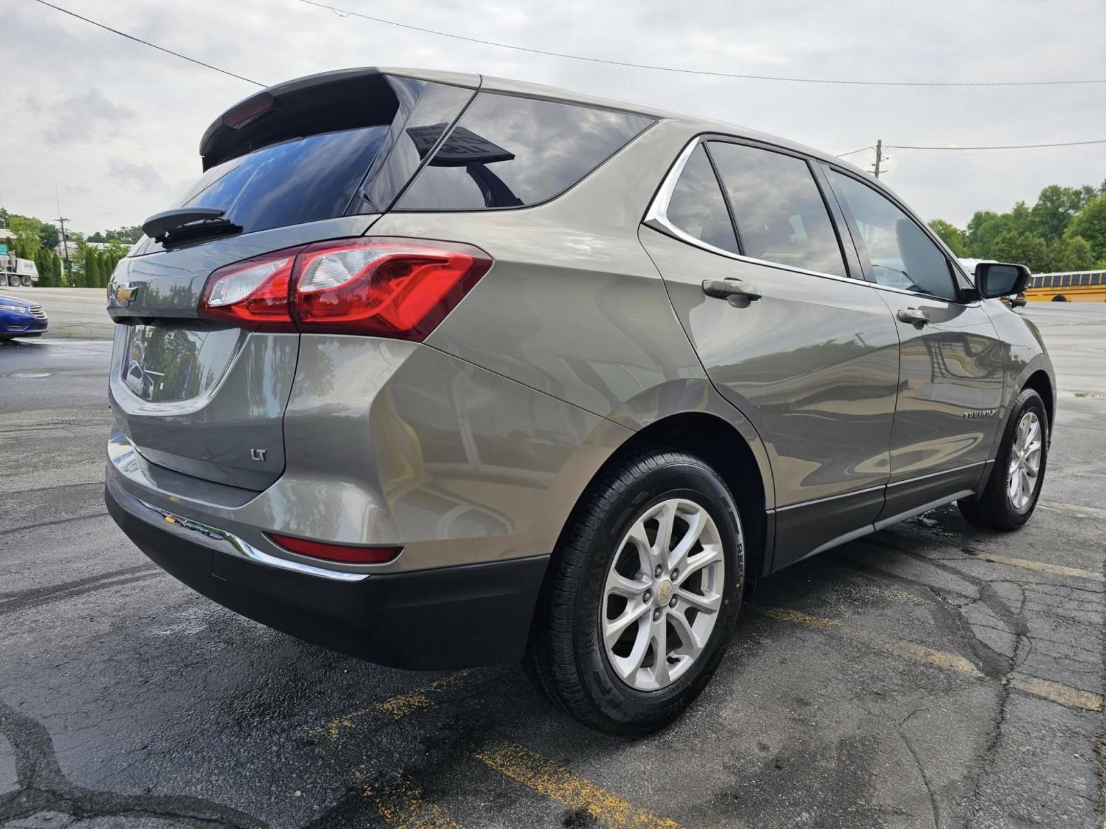 2018 /BLACK Chevrolet Equinox LT 2WD (3GNAXJEV3JS) with an 1.5L L4 DIR DOHC 16V TURBO engine, 6A transmission, located at 502 South Main Street, Columbia City, IN, 46725, (260) 244-4645, 41.151382, -85.490578 - Photo#2