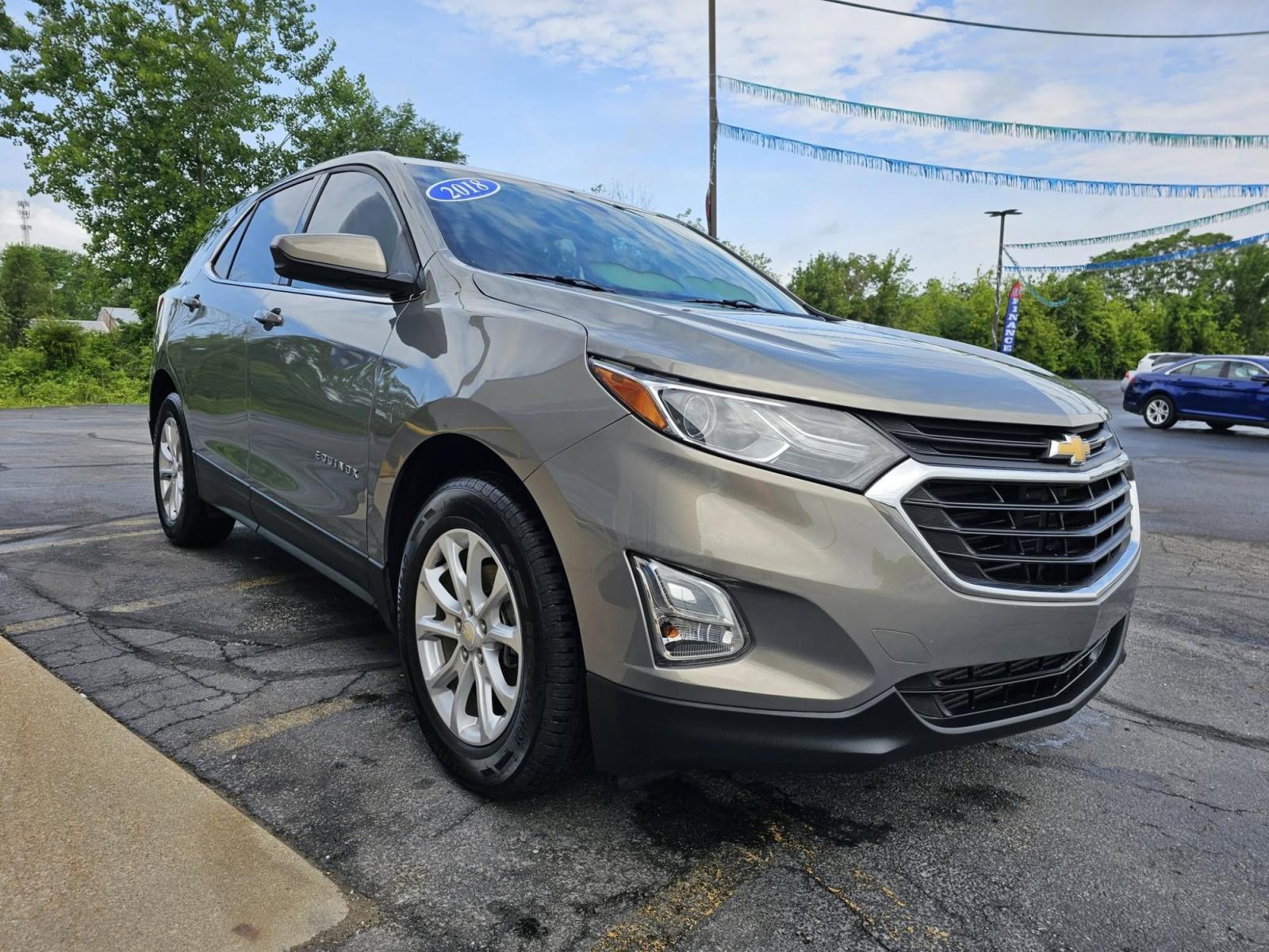 2018 /BLACK Chevrolet Equinox LT 2WD (3GNAXJEV3JS) with an 1.5L L4 DIR DOHC 16V TURBO engine, 6A transmission, located at 502 South Main Street, Columbia City, IN, 46725, (260) 244-4645, 41.151382, -85.490578 - Photo#1
