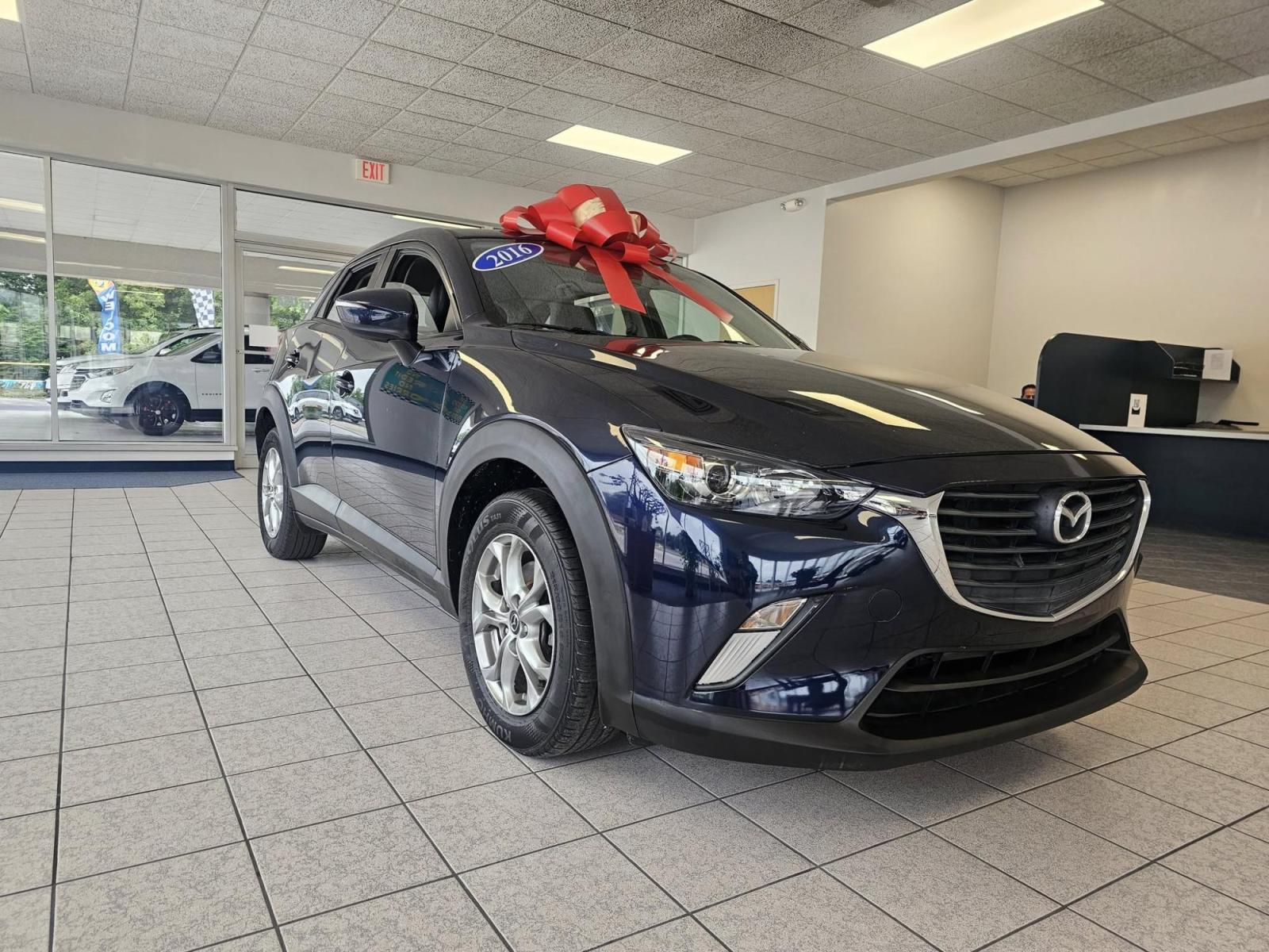 2016 BLUE Mazda CX-3 (JM1DKFC70G0) with an Other engine, located at 502 South Main Street, Columbia City, IN, 46725, (260) 244-4645, 41.151382, -85.490578 - ### Take on Every Adventure in the 2016 Mazda CX-3!<br /> <br /> Ready to elevate your driving experience? Look no further than this stunning 2016 Mazda CX-3, the ultimate compact SUV designed for both urban living and weekend getaways. With its stylish design and versatile capability, this vehicle - Photo#1