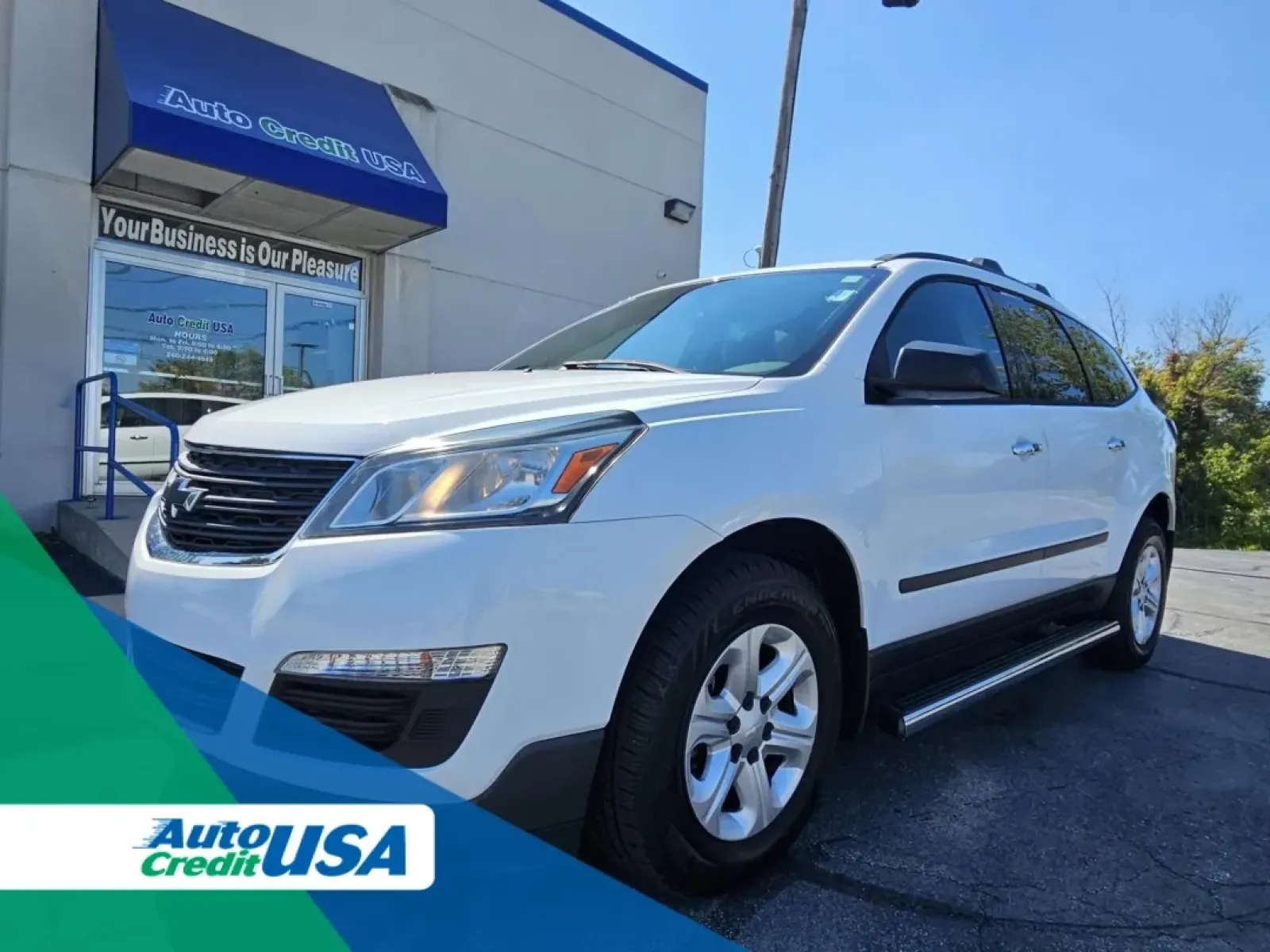 2016 Chevrolet TRAVERSE LS (1GNKRFKD9GJ) with an Other engine, located at 502 South Main Street, Columbia City, IN, 46725, (260) 244-4645, 41.151382, -85.490578 - Discover the ultimate family adventure with the 2016 Chevrolet Traverse LS, available now at Auto Credit, your trusted Buy Here Pay Here dealership in the heart of Columbia City, Indiana. Located at 502 South Main Street, we specialize in making car ownership accessible for everyone, especially for - Photo#0