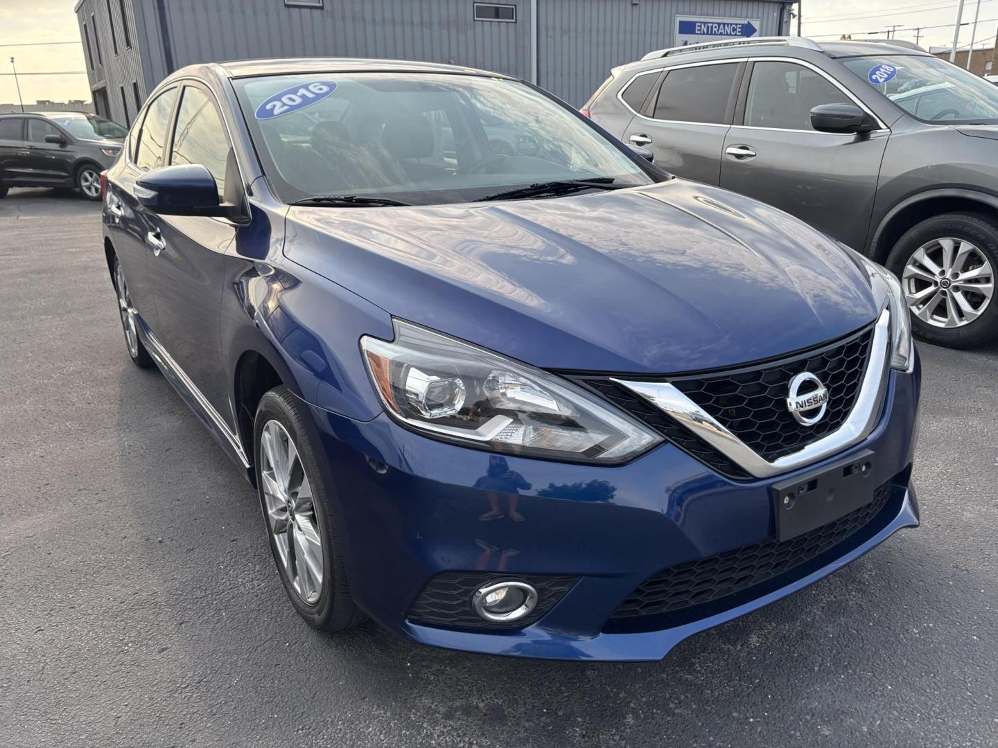 2016 Nissan SENTRA SR; S; SL; SV (3N1AB7AP1GY) with an Other engine, located at 100 West Coliseum Boulevard, Fort Wayne, IN, 46805, (260) 471-0567, 41.119961, -85.140312 - **Embrace the Journey with the 2016 Nissan Sentra SR Your Ideal Sedan for Everyday Adventures!**<br /> <br /> Are you looking for a vehicle that seamlessly blends style, reliability, and efficiency? The 2016 Nissan Sentra SR is the perfect companion for your daily commute, weekend getaways, and eve - Photo#0