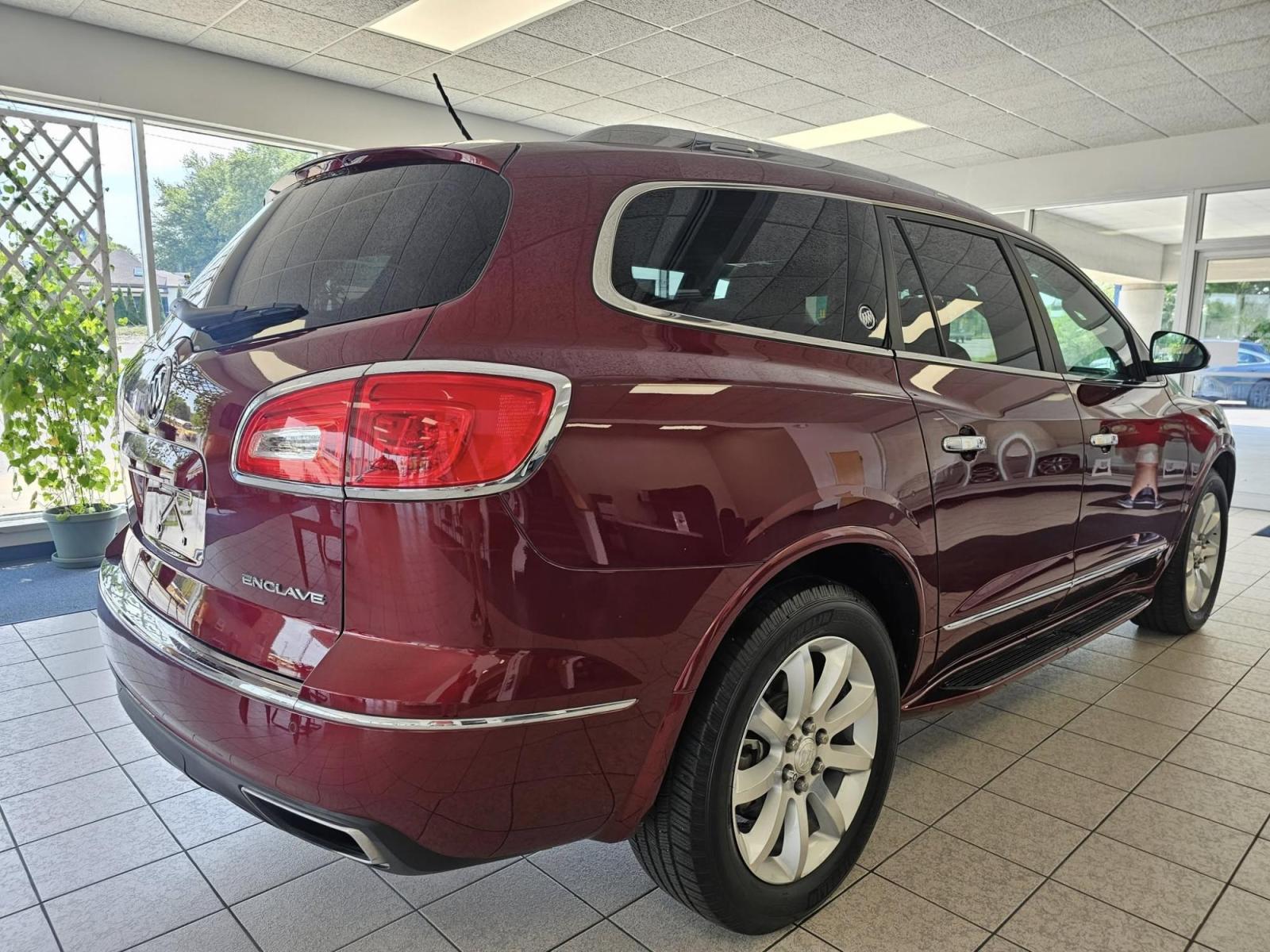 2015 RED Buick Enclave (5GAKRCKD9FJ) with an Other engine, located at 502 South Main Street, Columbia City, IN, 46725, (260) 244-4645, 41.151382, -85.490578 - Are you ready to elevate your family adventures? The 2015 Buick Enclave is the ideal SUV for growing families and those who love to travel with comfort and style. With spacious seating, advanced safety features, and a smooth ride, this vehicle is perfect for family road trips or daily commutes in an - Photo#1