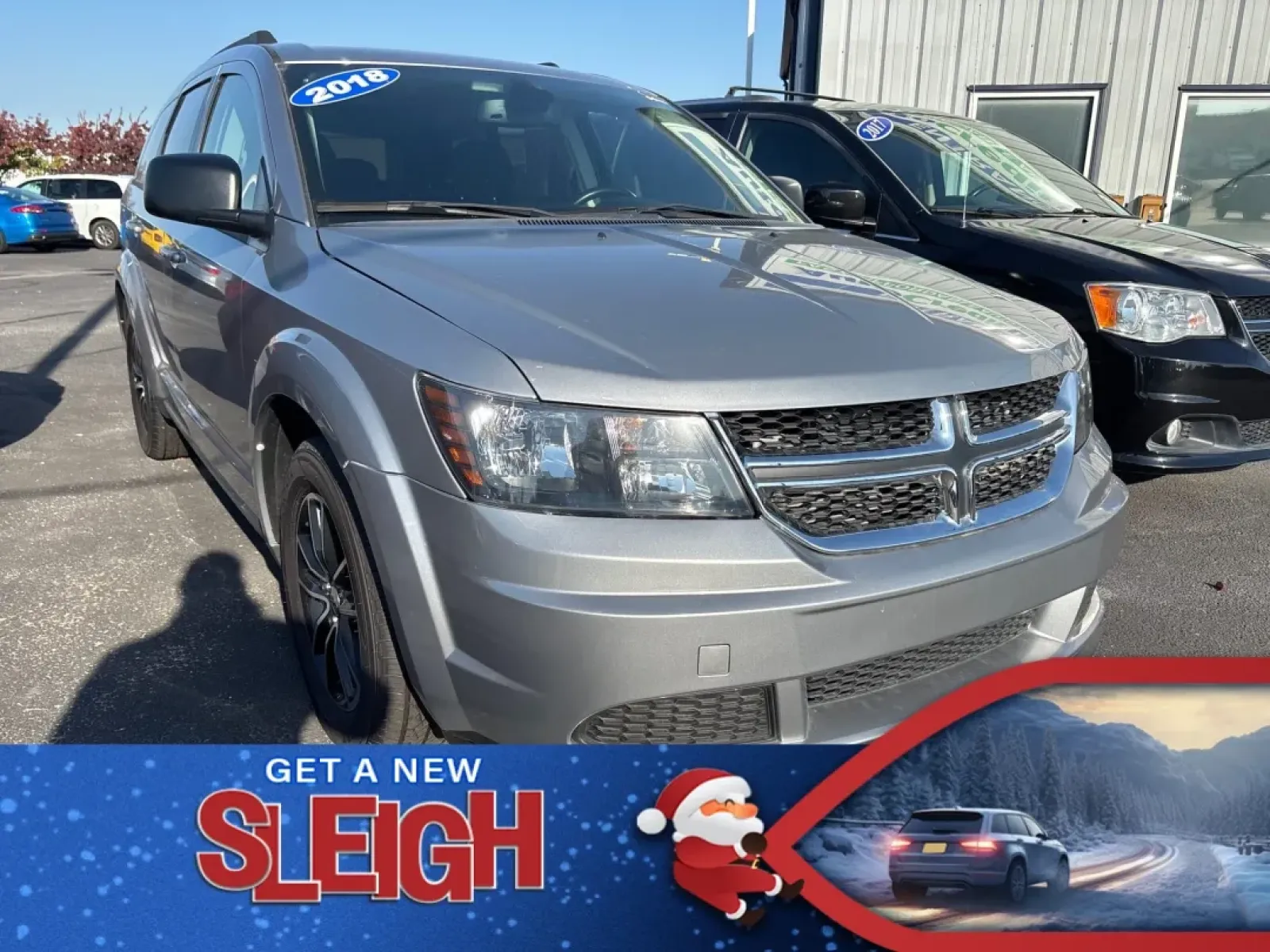 2018 GRAY Dodge Journey (3C4PDCAB8JT) with an Other engine, located at 100 West Coliseum Boulevard, Fort Wayne, IN, 46805, (260) 471-0567, 41.119961, -85.140312 - **Discover Adventure with the 2018 Dodge Journey - Your Perfect Family SUV!**<br /> <br /> Are you in search of a versatile and spacious vehicle that perfectly suits the needs of your growing family or enhances your active weekend lifestyle? Look no further! The 2018 Dodge Journey, available at Auto - Photo#0