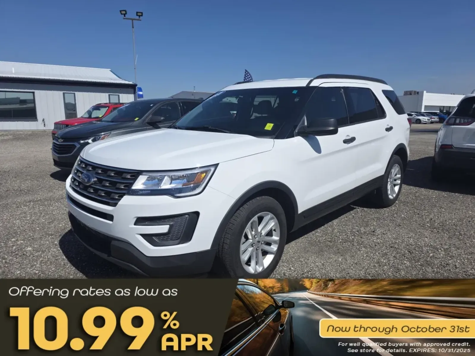 2017 Ford EXPLORER BASE (1FM5K7B81HG) with an Other engine, located at 15 Petro Dr, Warsaw, IN, 46582, (574) 306-0055, 41.273563, -85.857544 - Are you on the hunt for a versatile vehicle that can effortlessly adapt to your lifestyle? Look no further! The 2017 Ford Explorer Base is the perfect solution for growing families, thrill-seekers planning weekend adventures, or anyone who enjoys the freedom of the open road. This spacious 4-door wa - Photo#0