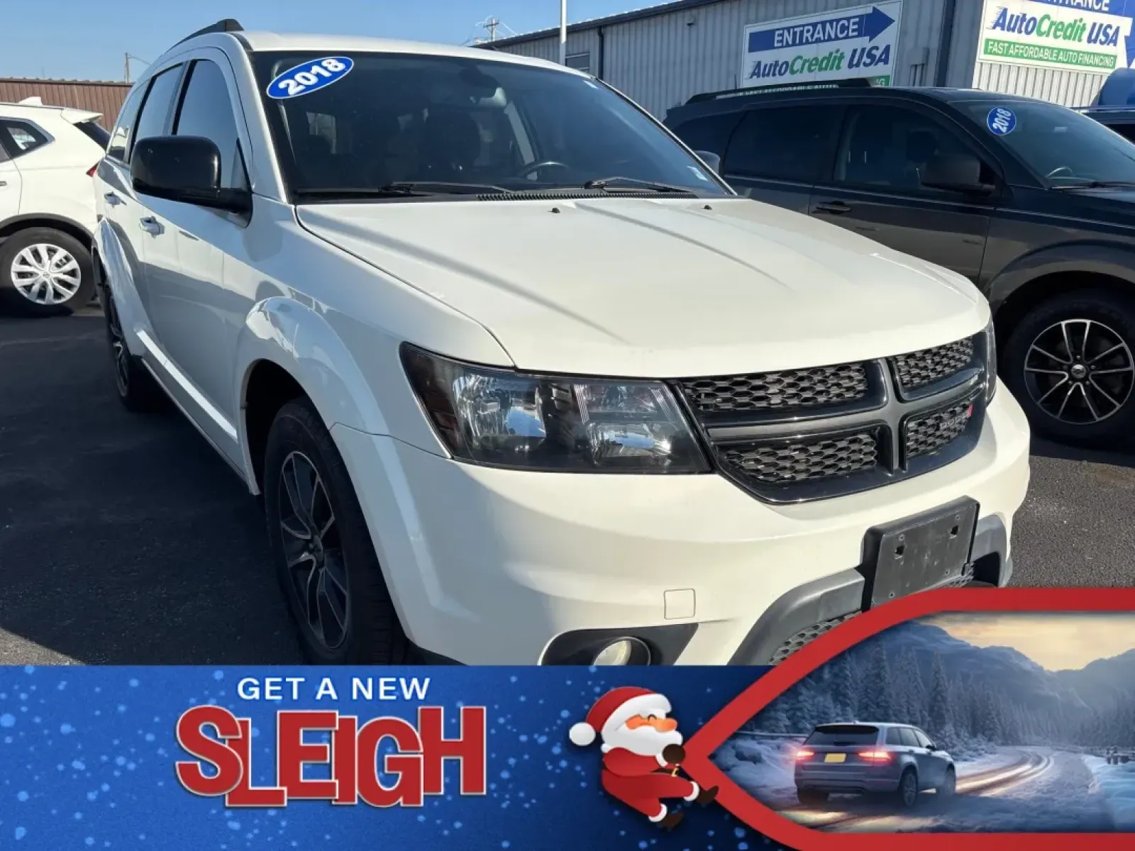 2018 SILVER Dodge Journey (3C4PDCBG0JT) with an Other engine, located at 100 West Coliseum Boulevard, Fort Wayne, IN, 46805, (260) 471-0567, 41.119961, -85.140312 - **Discover Your Next Adventure with the 2018 Dodge Journey at Auto Credit!**<br /> <br /> Are you ready to hit the road with your family, friends, or just for a solo escape? The 2018 Dodge Journey is the perfect companion for your lifestyle, whether you're planning a weekend getaway, diving into dai - Photo#0