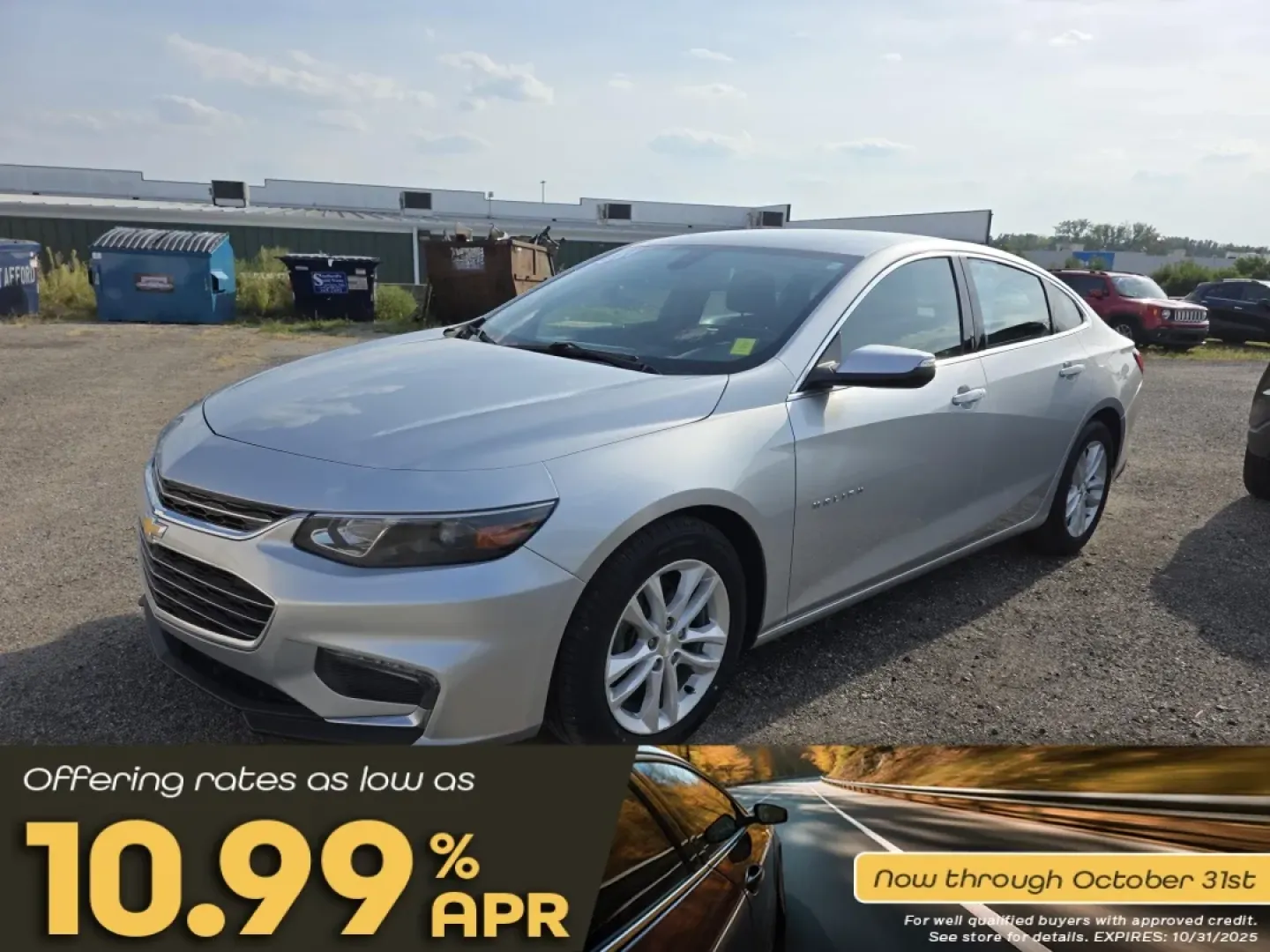 2017 Chevrolet MALIBU LT (1LT) (1G1ZE5ST8HF) with an Other engine, located at 15 Petro Dr, Warsaw, IN, 46582, (574) 306-0055, 41.273563, -85.857544 - Are you searching for a dependable vehicle that combines style, comfort, and technology? Look no further than this stunning 2017 Chevrolet Malibu LT (1LT), available now at Auto Credit in Warsaw, Indiana! Perfect for growing families and busy commuters, this sedan is designed to elevate your daily d - Photo#0
