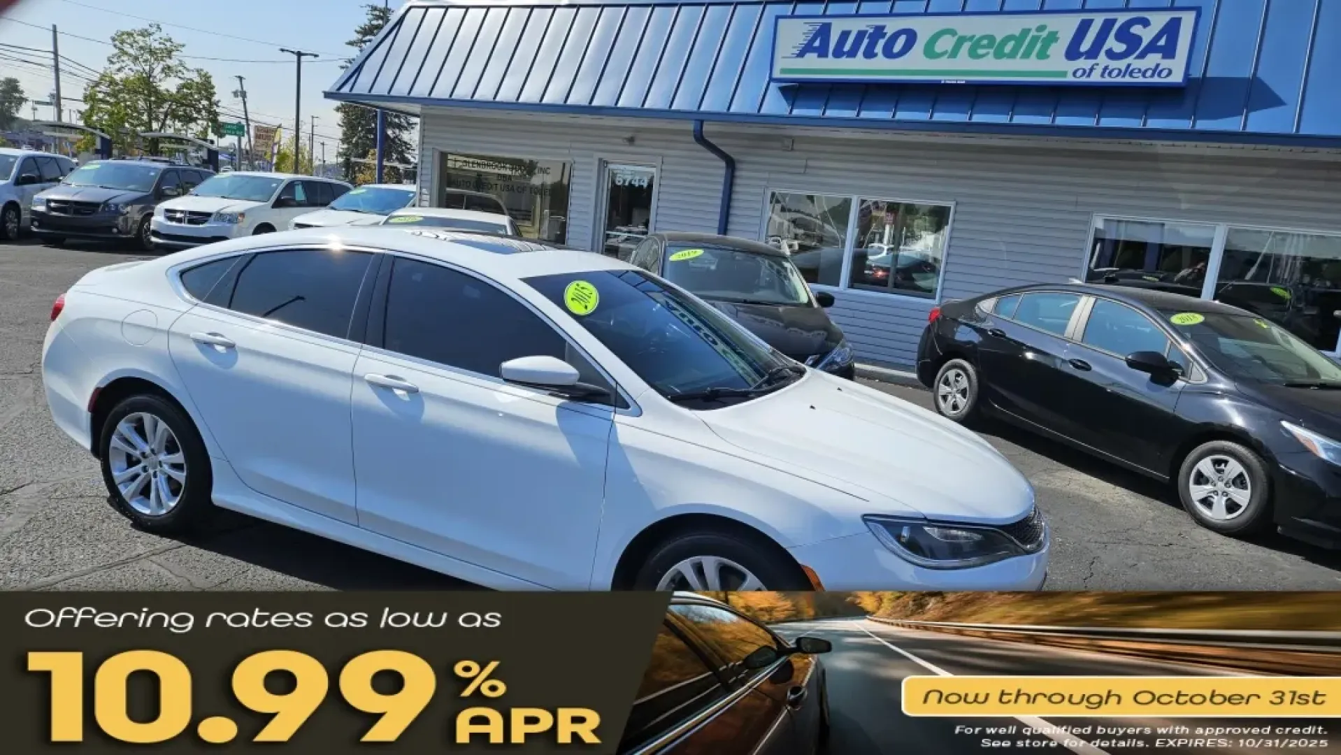 2015 Chrysler 200 LIMITED (1C3CCCAB7FN) with an Other engine, located at 5744 Central Avenue, Toledo, OH, 43615, (419) 724-0130, 41.676781, -83.682137 - Are you searching for a reliable vehicle that fits seamlessly into your active lifestyle? Look no further than the 2015 Chrysler 200 LIMITED, available now at Auto Credit in Toledo, Ohio! This stylish sedan is the perfect companion for growing families, daily commuters, or anyone looking to elevate - Photo#0