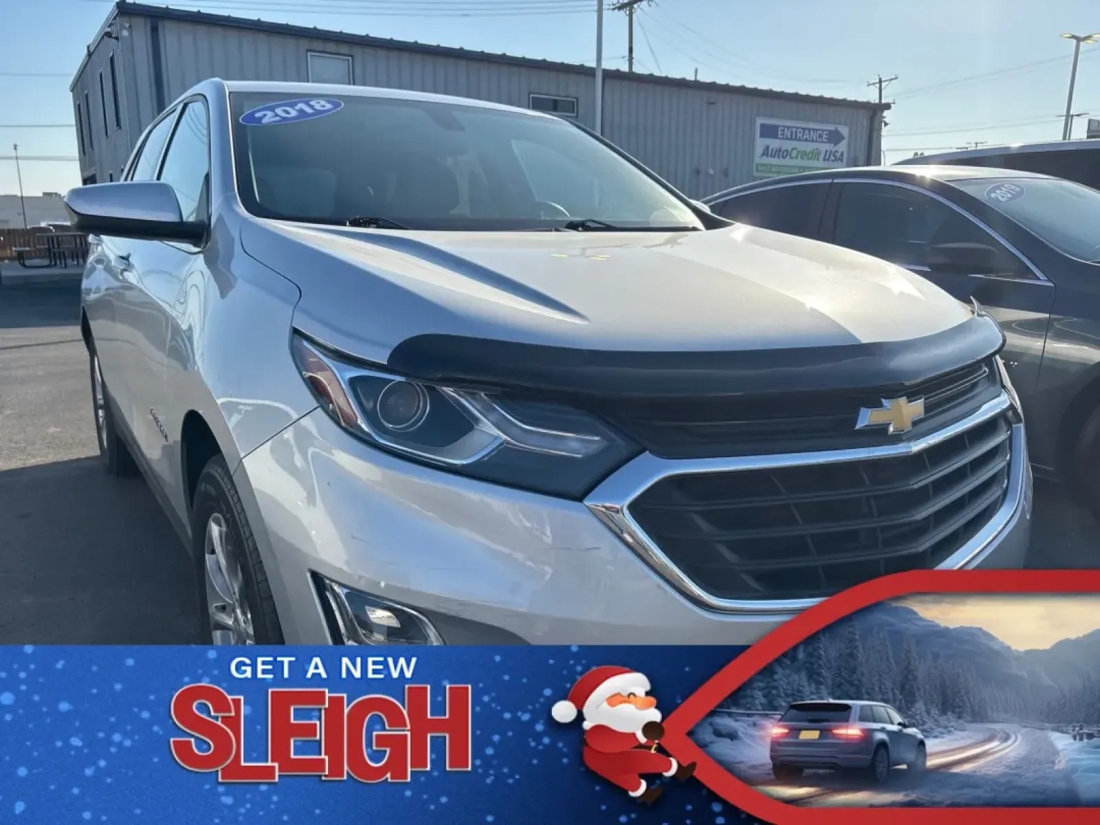 2018 SILVER Chevrolet EQUINOX LT (1LT) (3GNAXJEV6JS) with an Other engine, located at 100 West Coliseum Boulevard, Fort Wayne, IN, 46805, (260) 471-0567, 41.119961, -85.140312 - ### Discover Your Next Adventure with the 2018 Chevrolet Equinox LT at Auto Credit!<br /> <br /> Are you seeking a reliable vehicle that seamlessly fits into your active lifestyle? Look no further than the 2018 Chevrolet Equinox LT, now available at Auto Credit in Fort Wayne, Indiana. This versatile - Photo#0