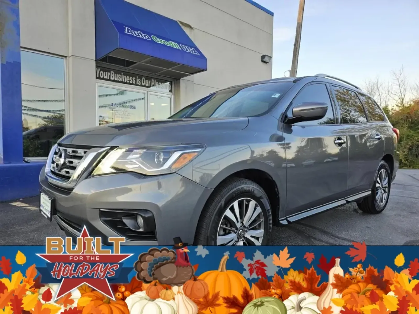 2018 GRAY Nissan PATHFINDER (5N1DR2MN1JC) with an Other engine, located at 502 South Main Street, Columbia City, IN, 46725, (260) 244-4645, 41.151382, -85.490578 - Are you ready to elevate your family adventures or tackle daily commutes with confidence? Look no further than this stunning 2018 Nissan Pathfinder, available now at Auto Credit, your trusted buy here pay here dealership located at 502 South Main Street, Columbia City, IN 46725. With its spacious in - Photo#0