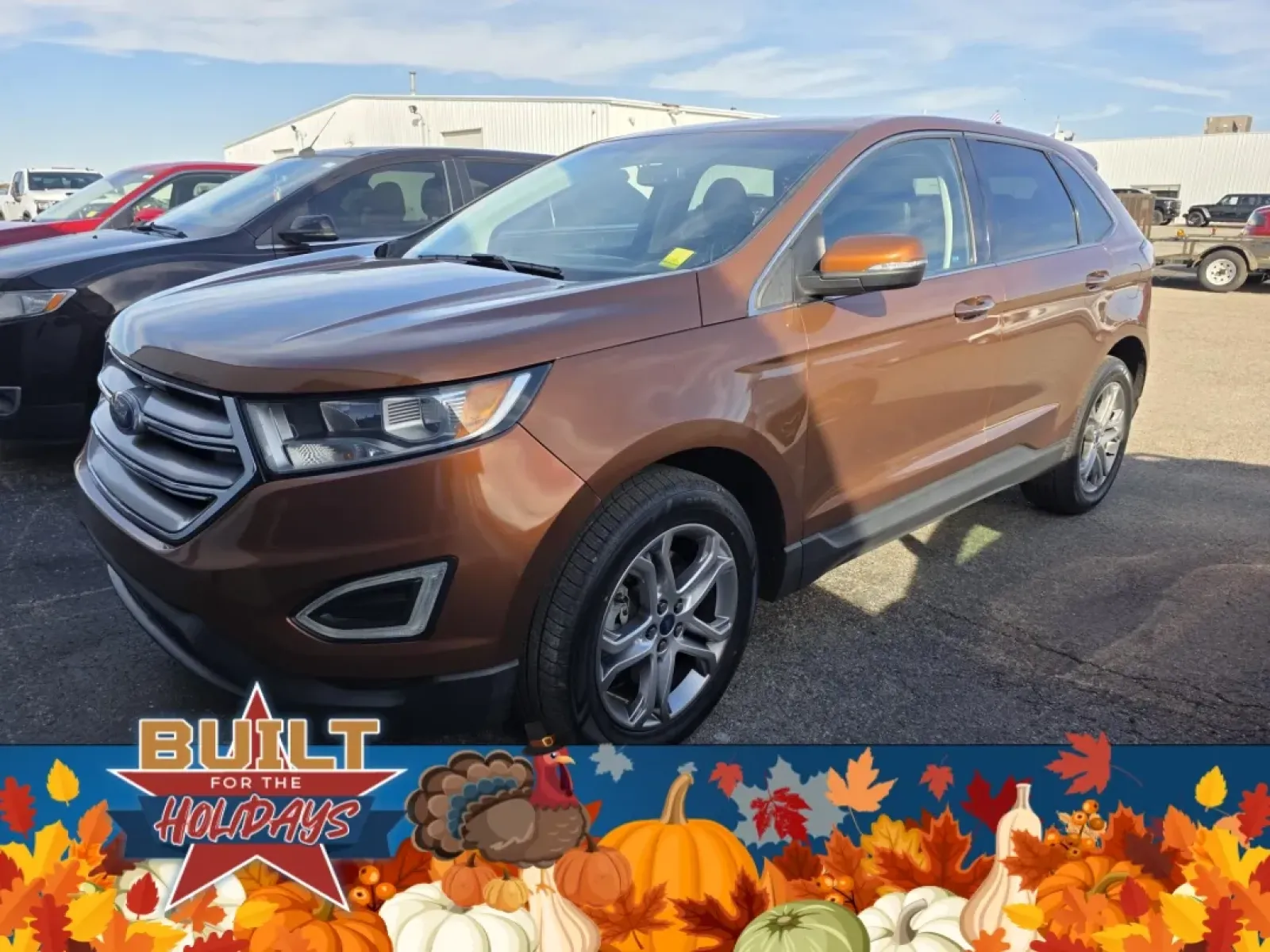2017 Ford Edge (2FMPK4K9XHB) with an Other engine, located at 15 Petro Dr, Warsaw, IN, 46582, (574) 306-0055, 41.273563, -85.857544 - Are you ready to elevate your lifestyle and embark on new adventures? If you crave a versatile vehicle that can handle everything from family road trips to daily commutes, look no further than this striking 2017 Ford Edge, available now at Auto Credit in Warsaw, Indiana. This stylish SUV is perfect - Photo#0