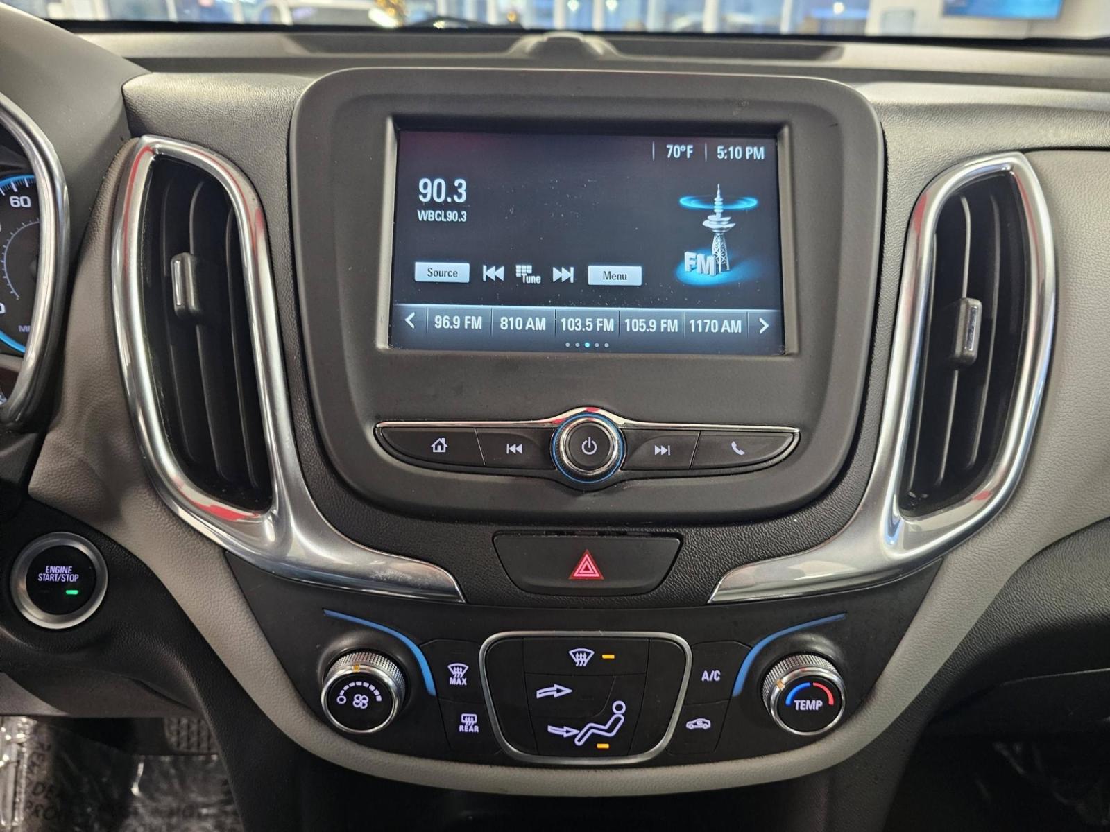 2018 GREEN /BLACK Chevrolet Equinox LS 2WD (: 2GNAXHEV0) with an 1.5L L4 DIR DOHC 16V TURBO engine, 6A transmission, located at 502 South Main Street, Columbia City, IN, 46725, (260) 244-4645, 41.151382, -85.490578 - Photo#4